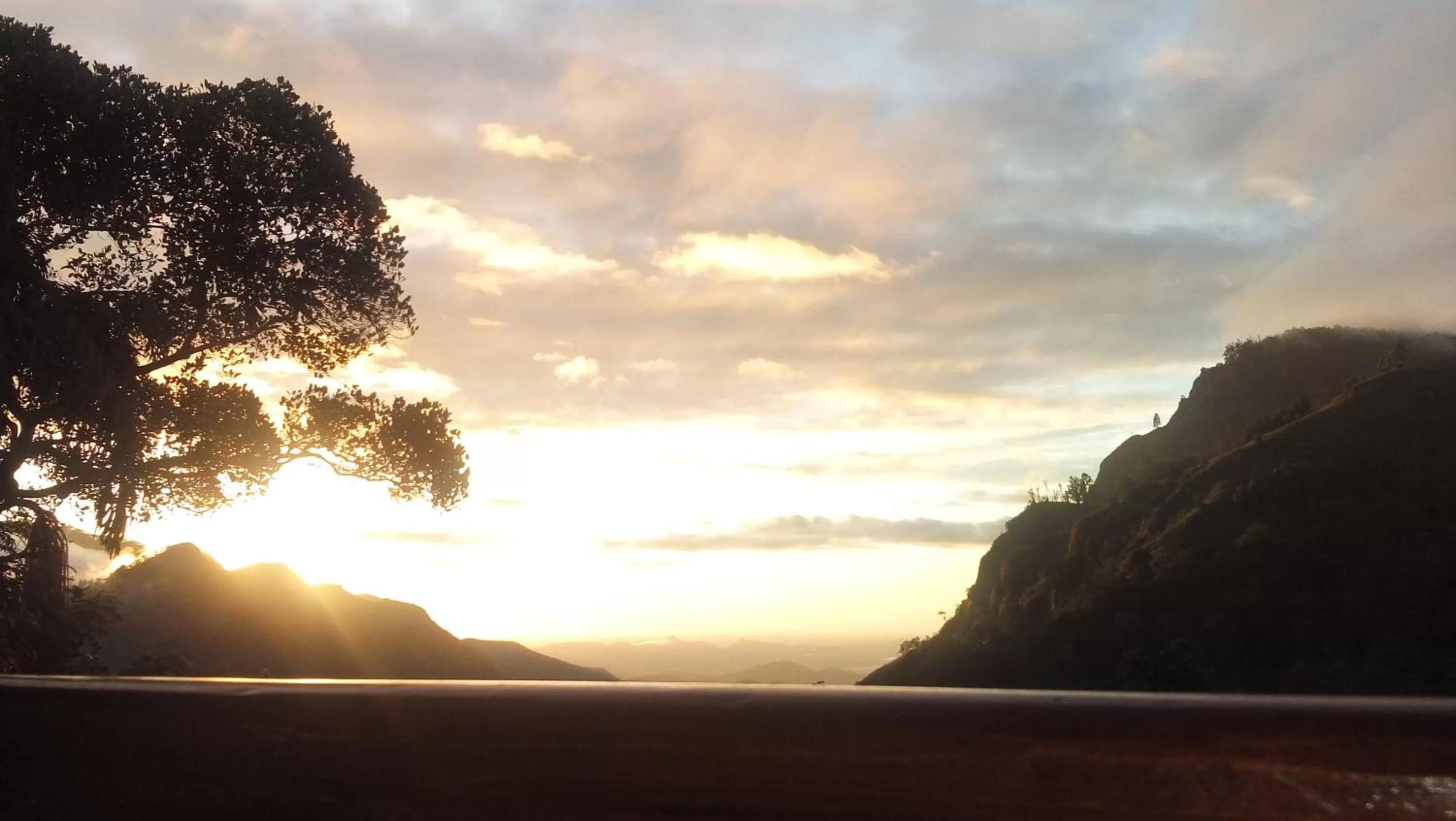 Mountain view, Sunrise/Sunset in Blue Ribbon Homestay