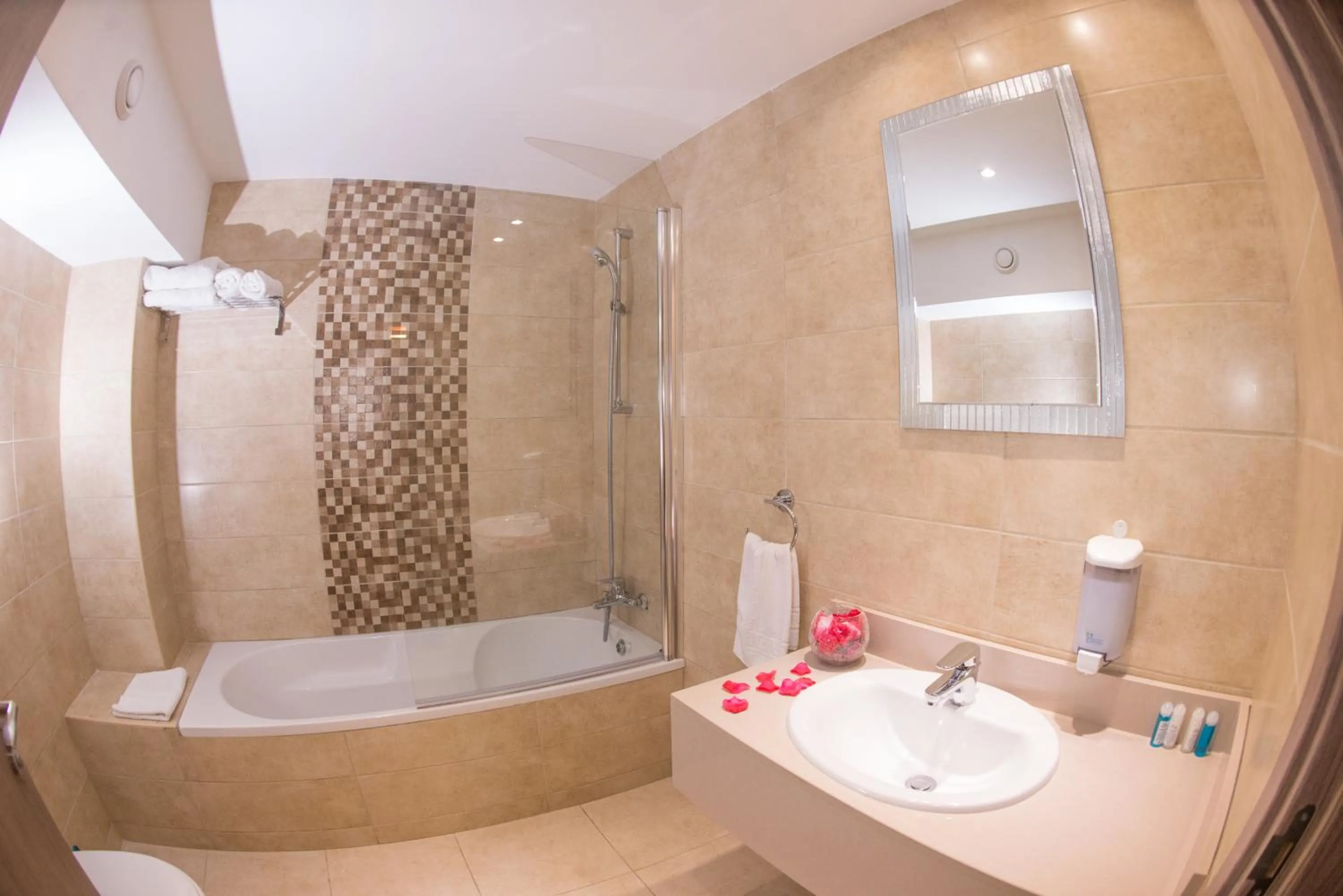 Bathroom in New Famagusta Hotel & Suites