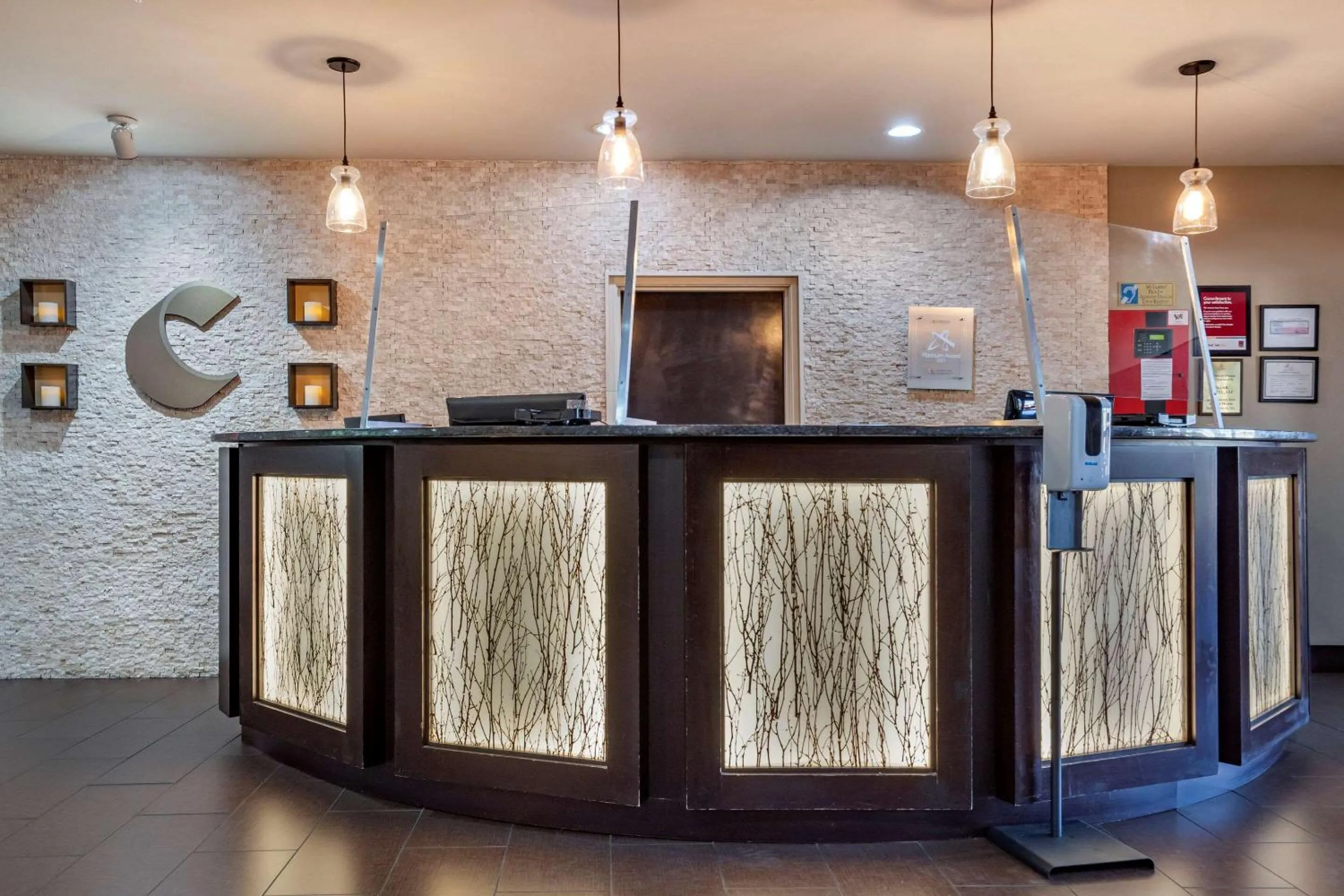 Lobby or reception in Comfort Suites Georgetown