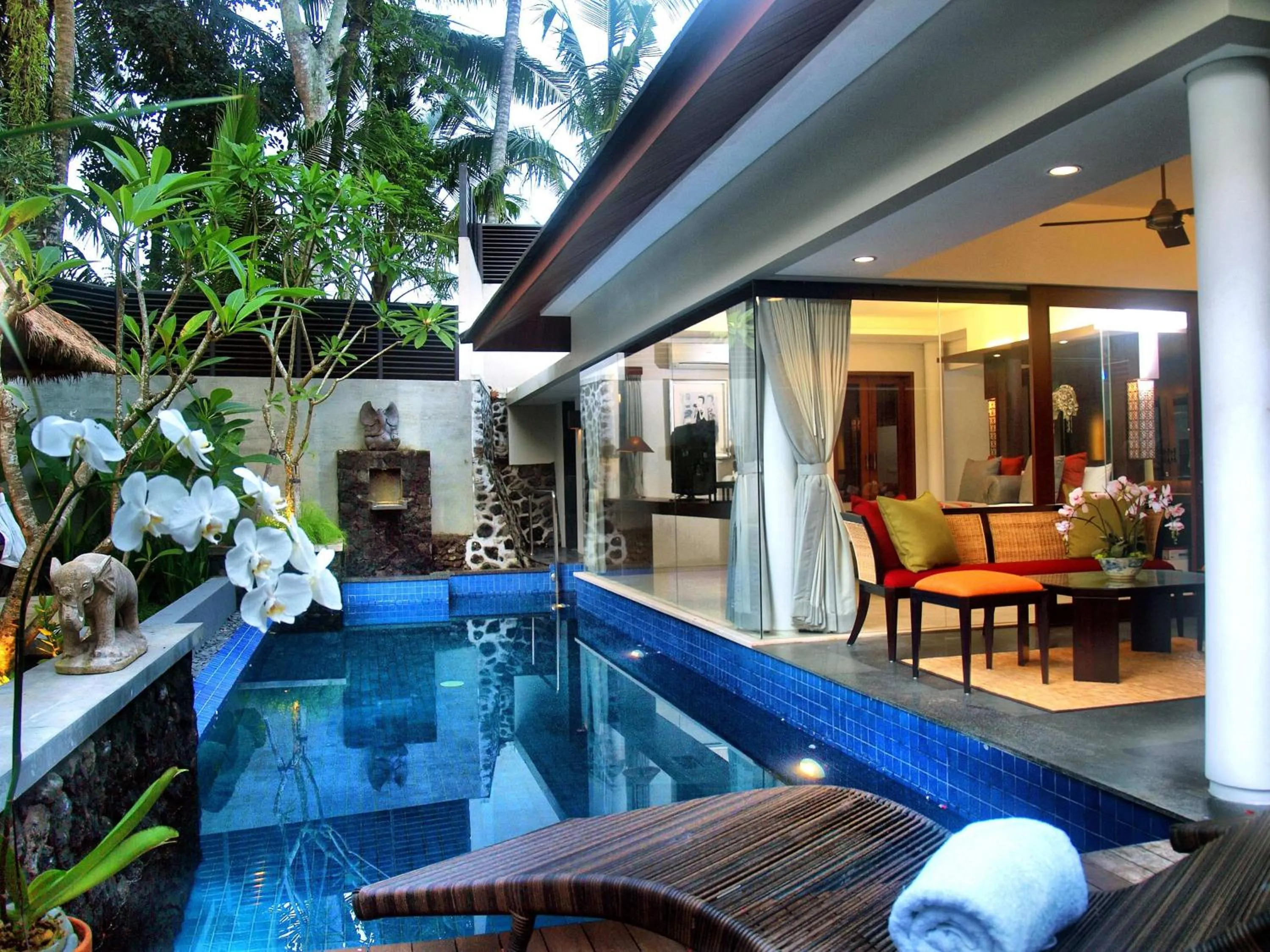 Swimming pool in Royal Kamuela Villas & Suites at Monkey Forest Ubud - Adult Only