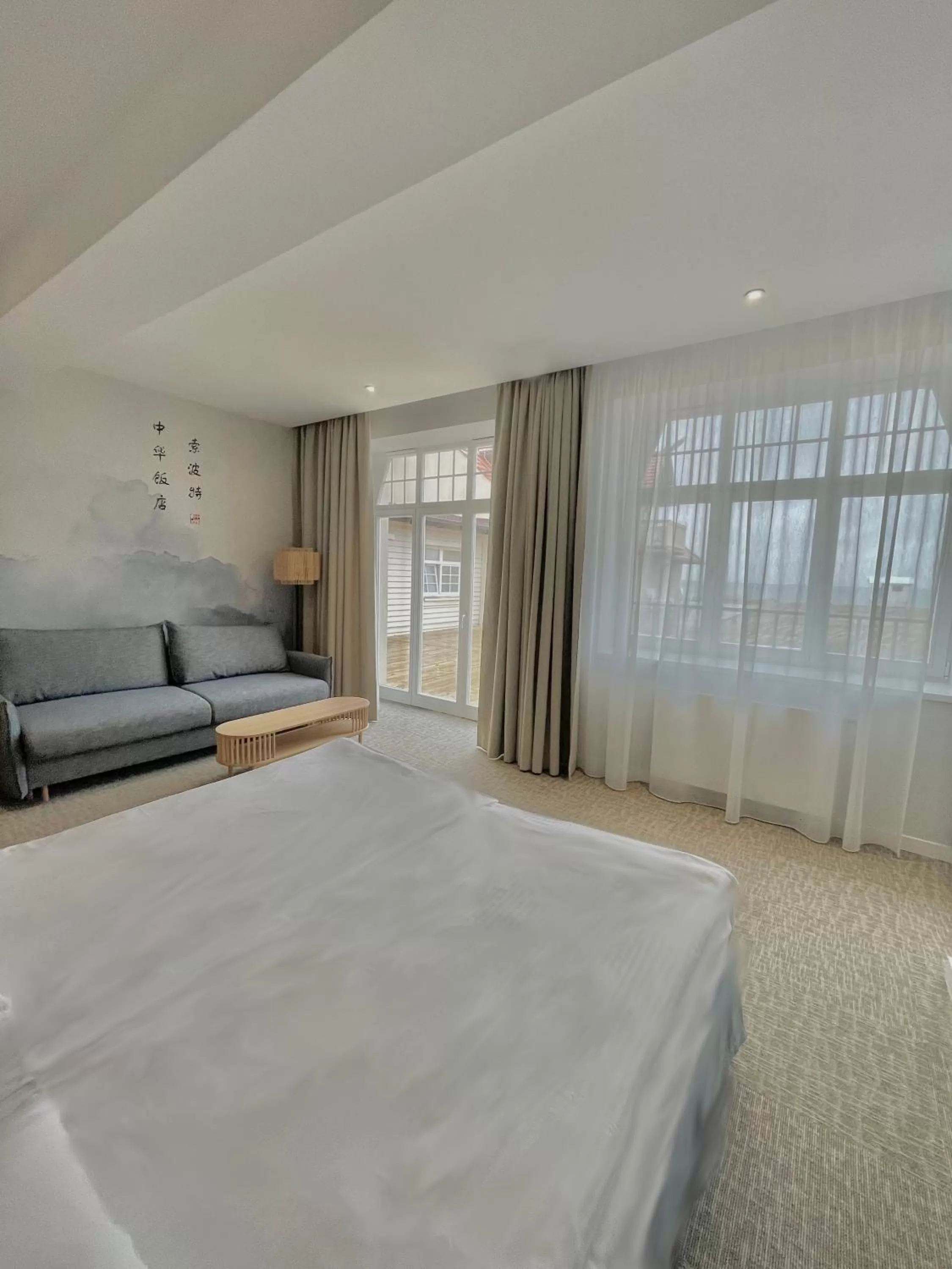 King Room with Sea View in Hotel Zhong Hua