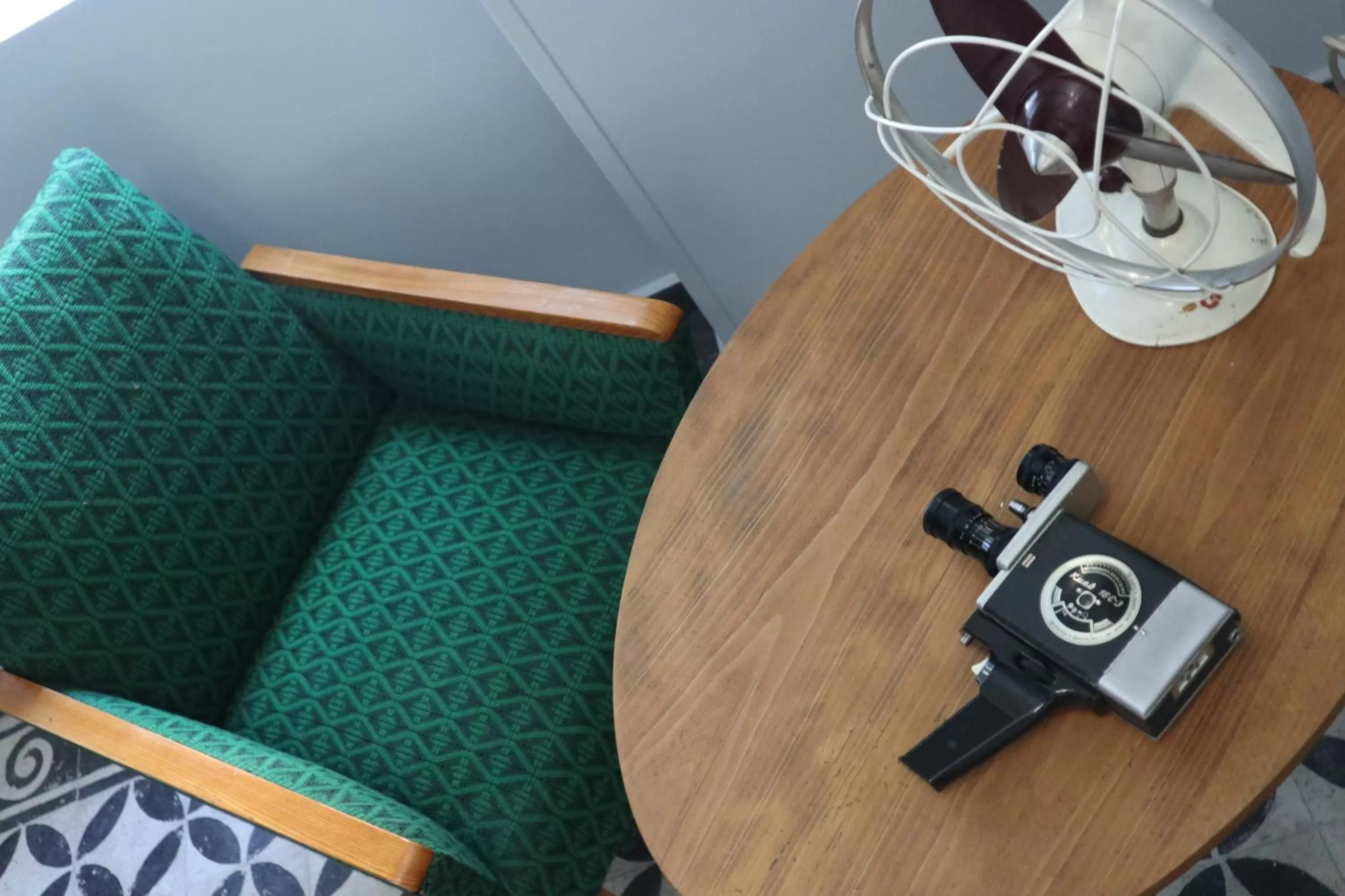 Seating area in Troon of Athens Apartments