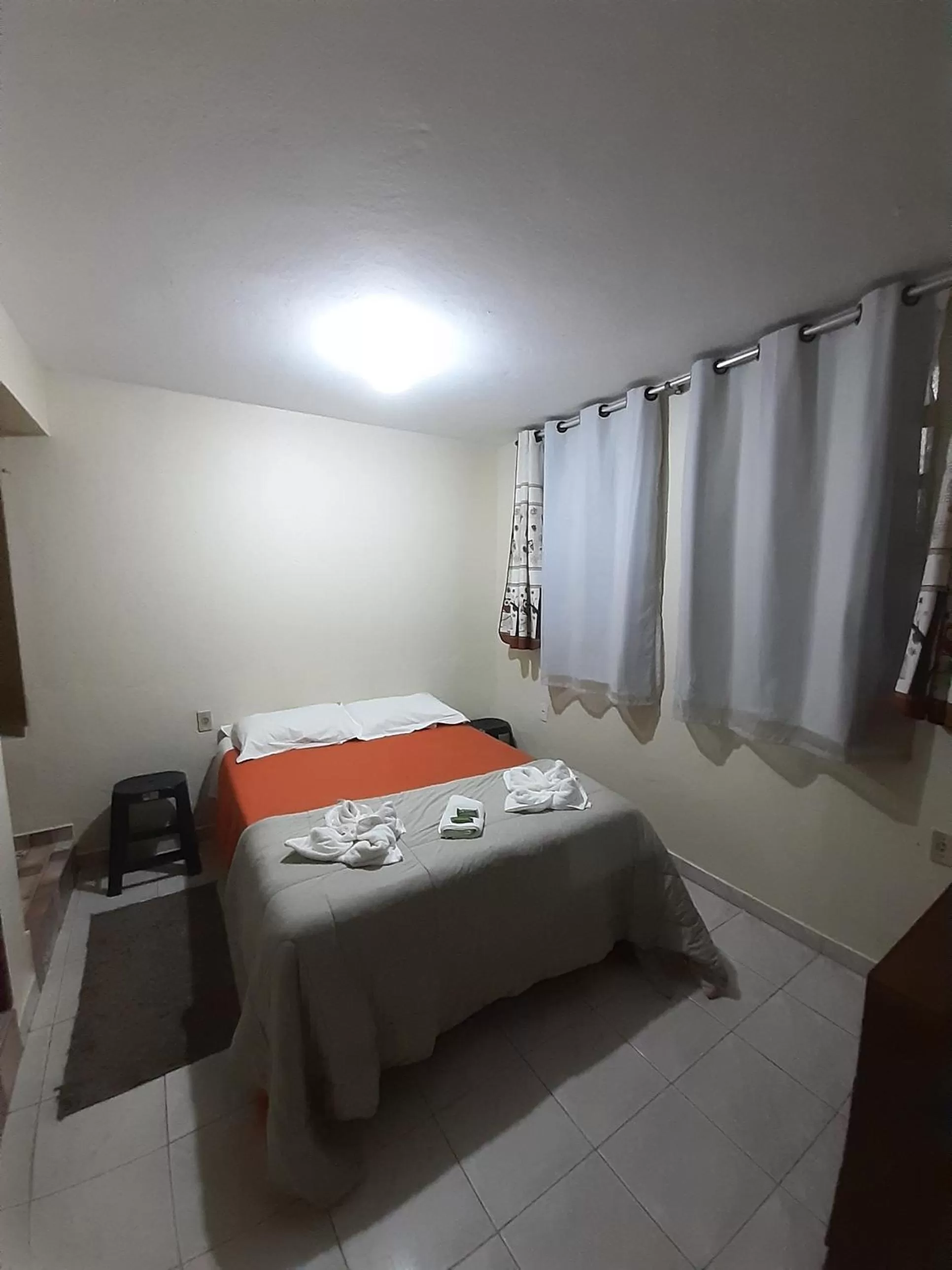 Bed in Pousada Reino Encantado - São Thomé das Letras - Minas Gerais