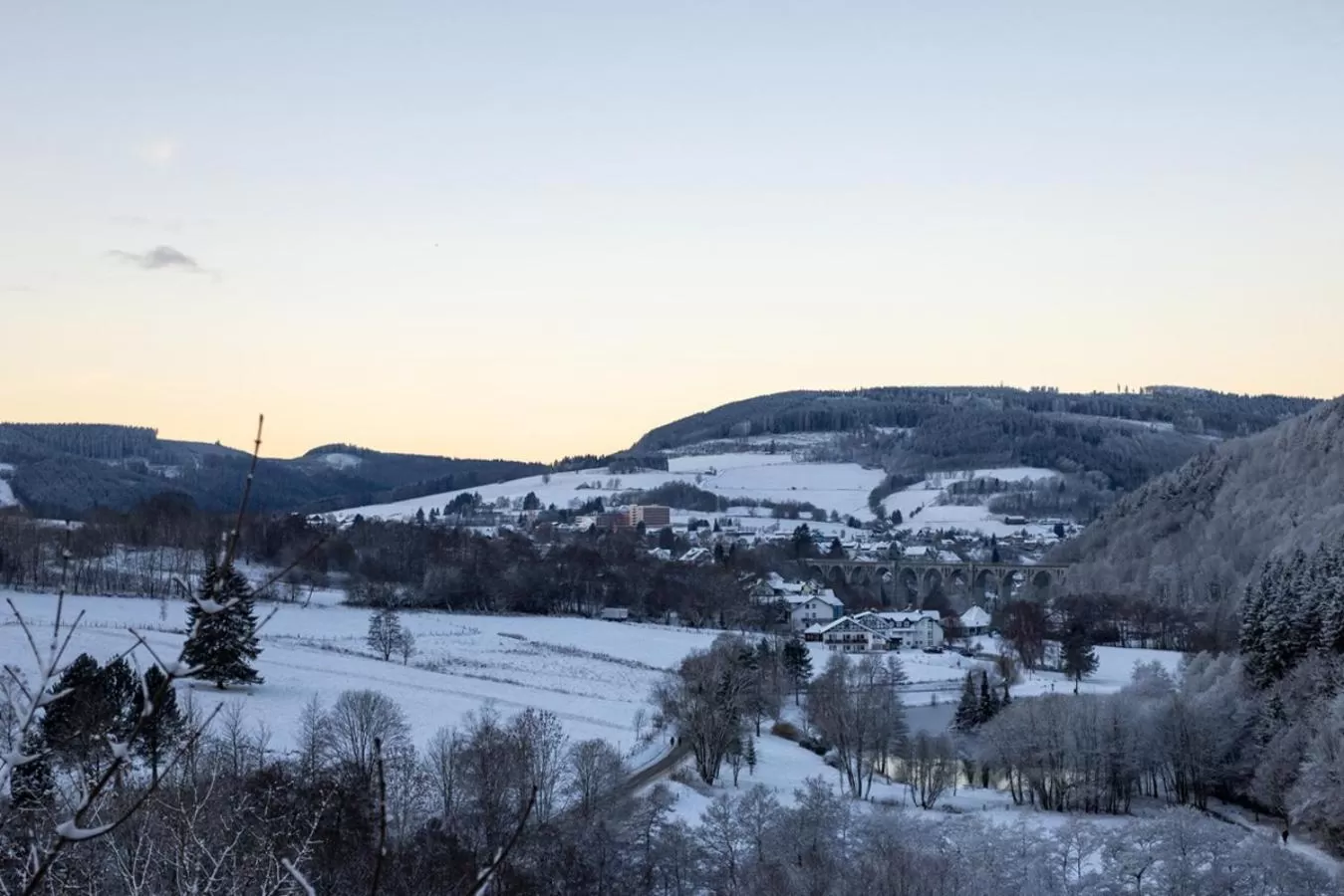 On site, Winter in Landhaus am Itterbach Willingen