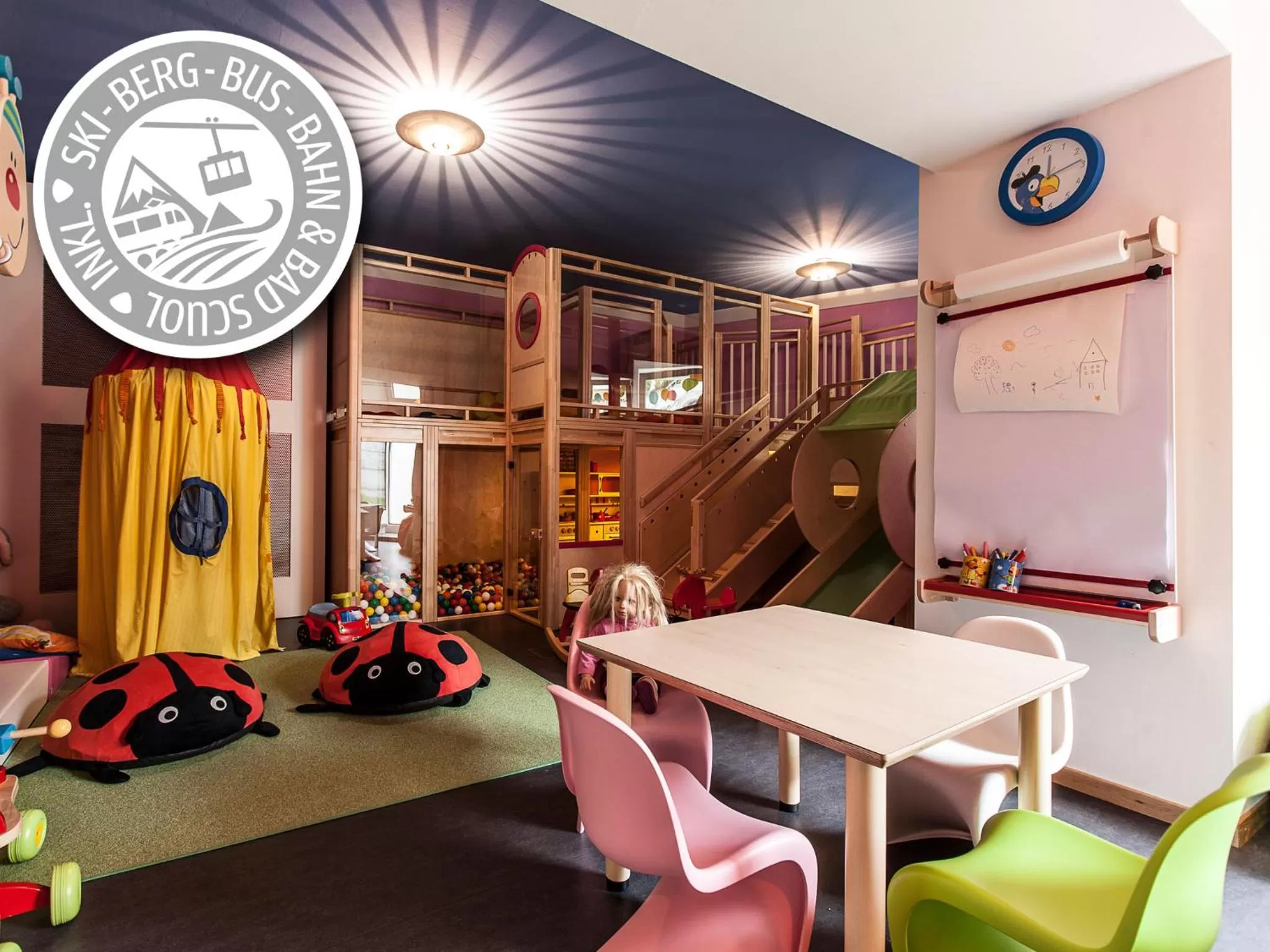 Game Room in Hotel Belvedere Scuol