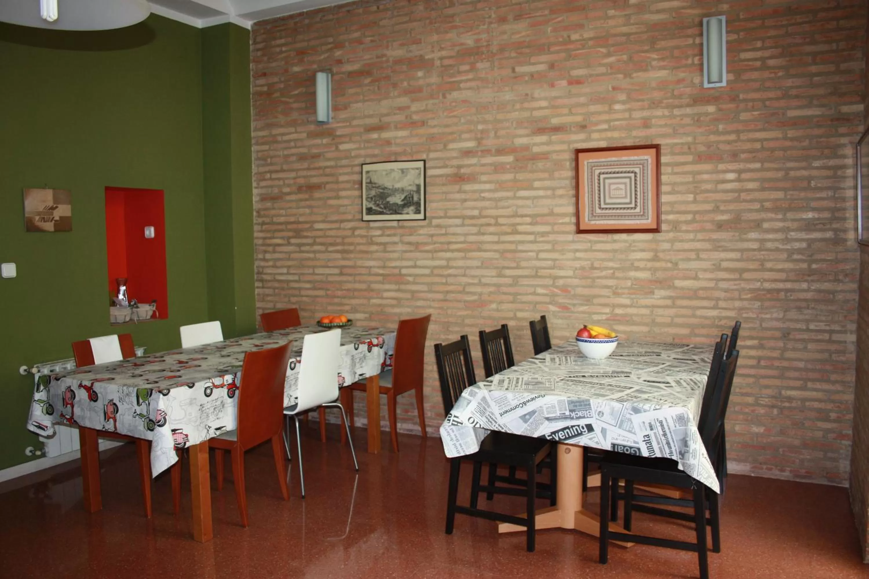 Decorative detail in B&B "Domus Atilia"