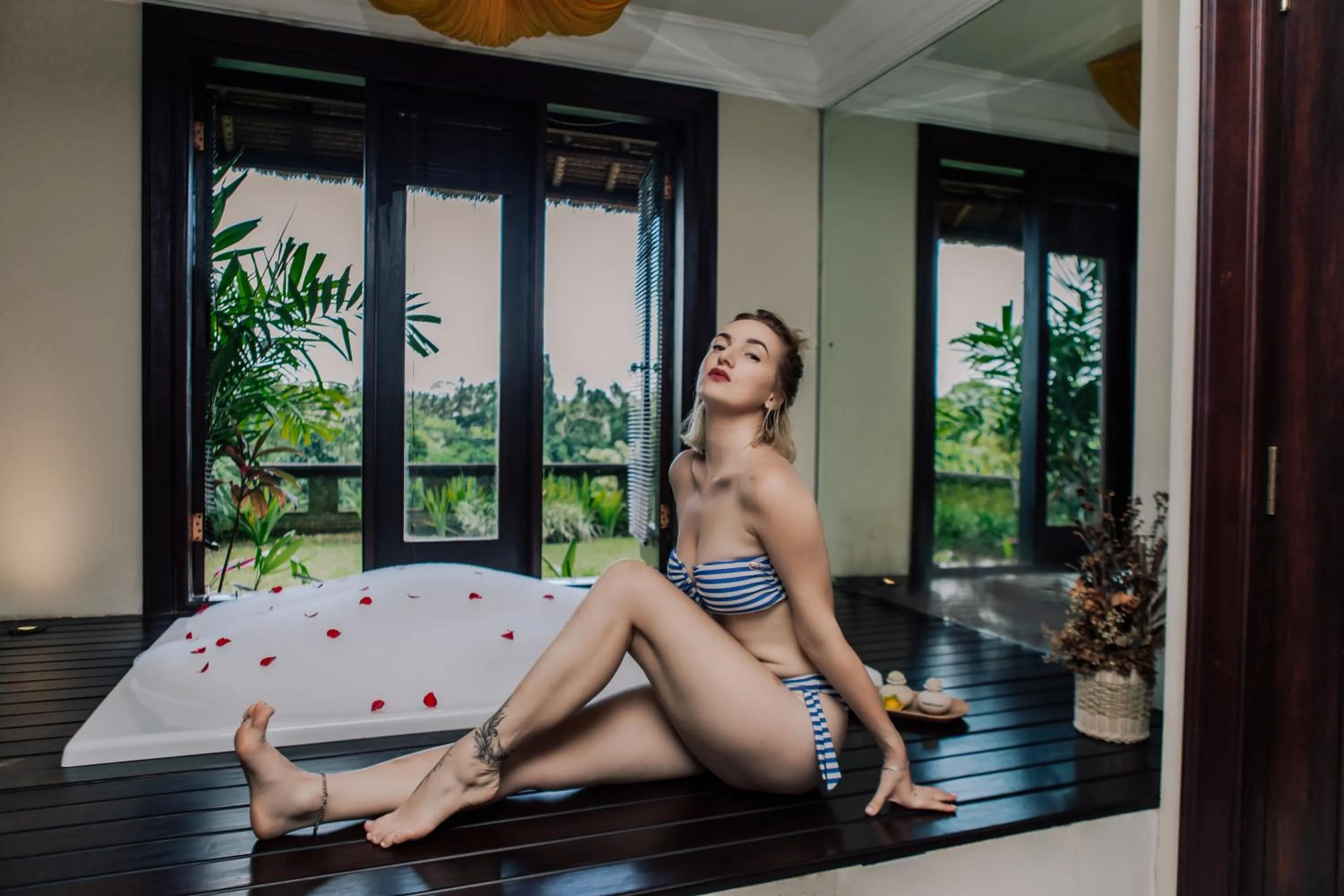 Bath in Anhera Suite Ubud