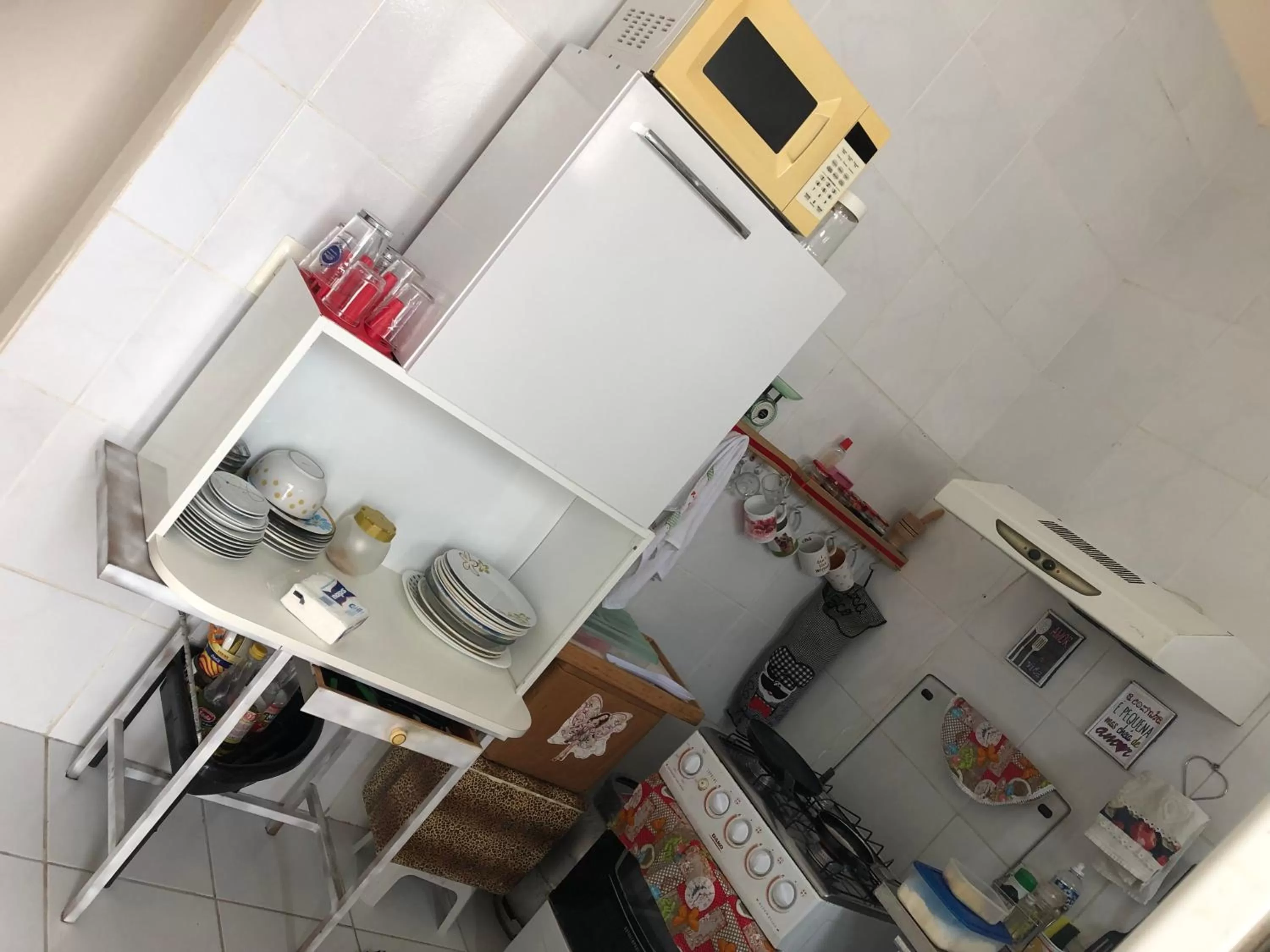 Coffee/tea facilities, Kitchen/Kitchenette in Hostel Das Canárias