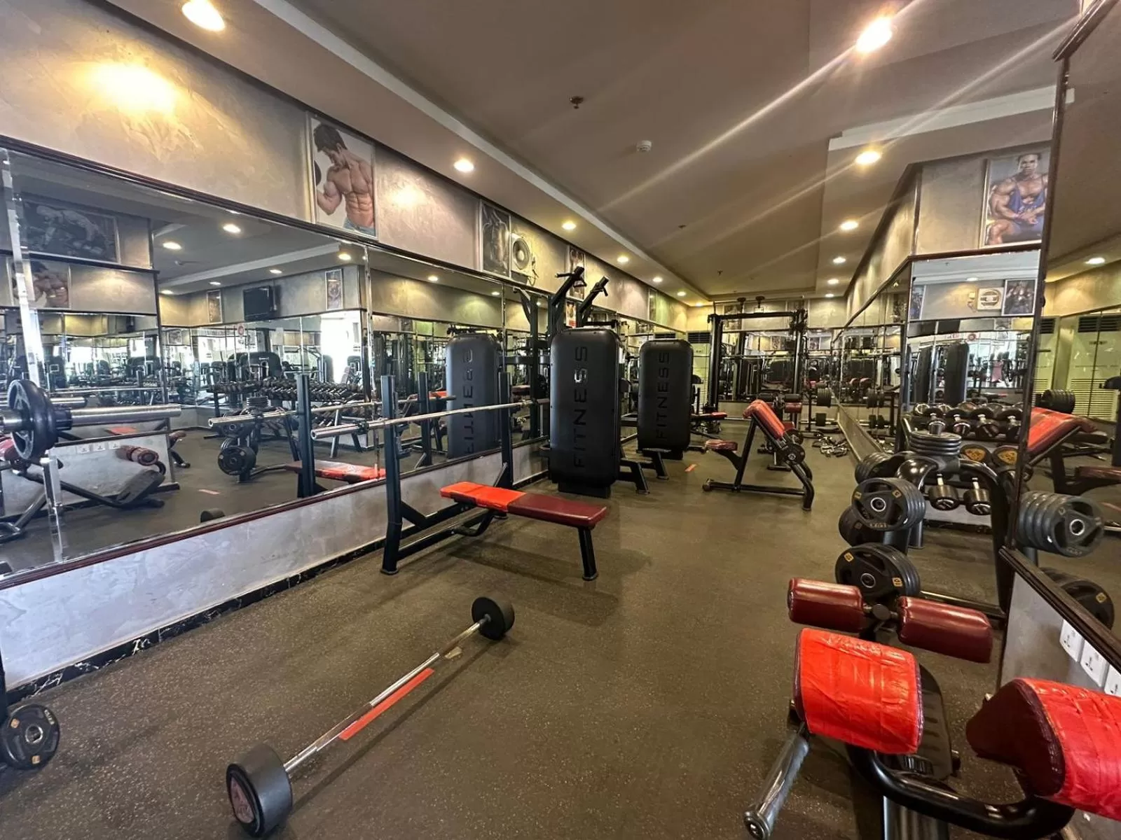 Fitness centre/facilities in Makarim Palm Hotel