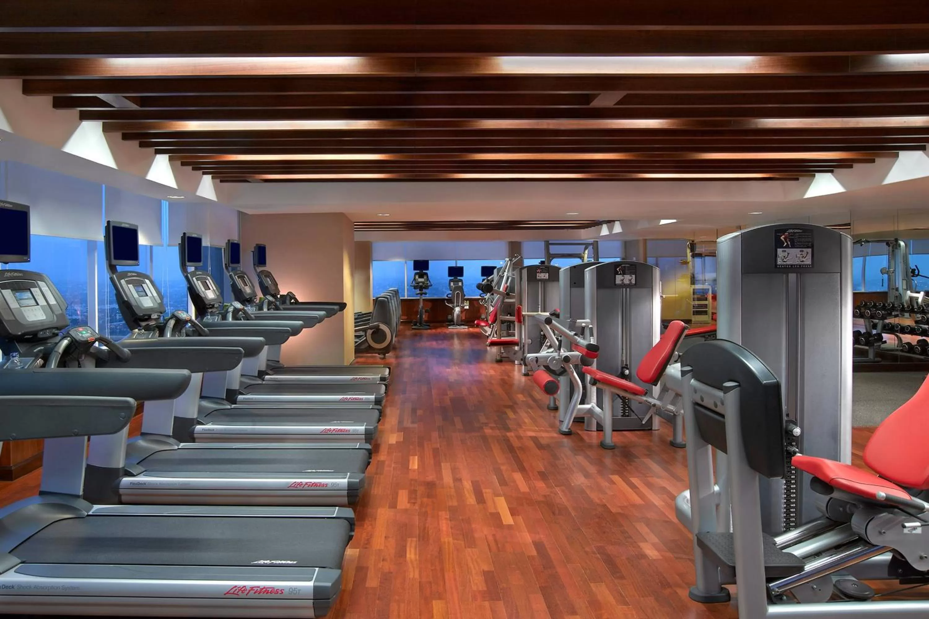 Fitness centre/facilities in JW Marriott Hotel Medan