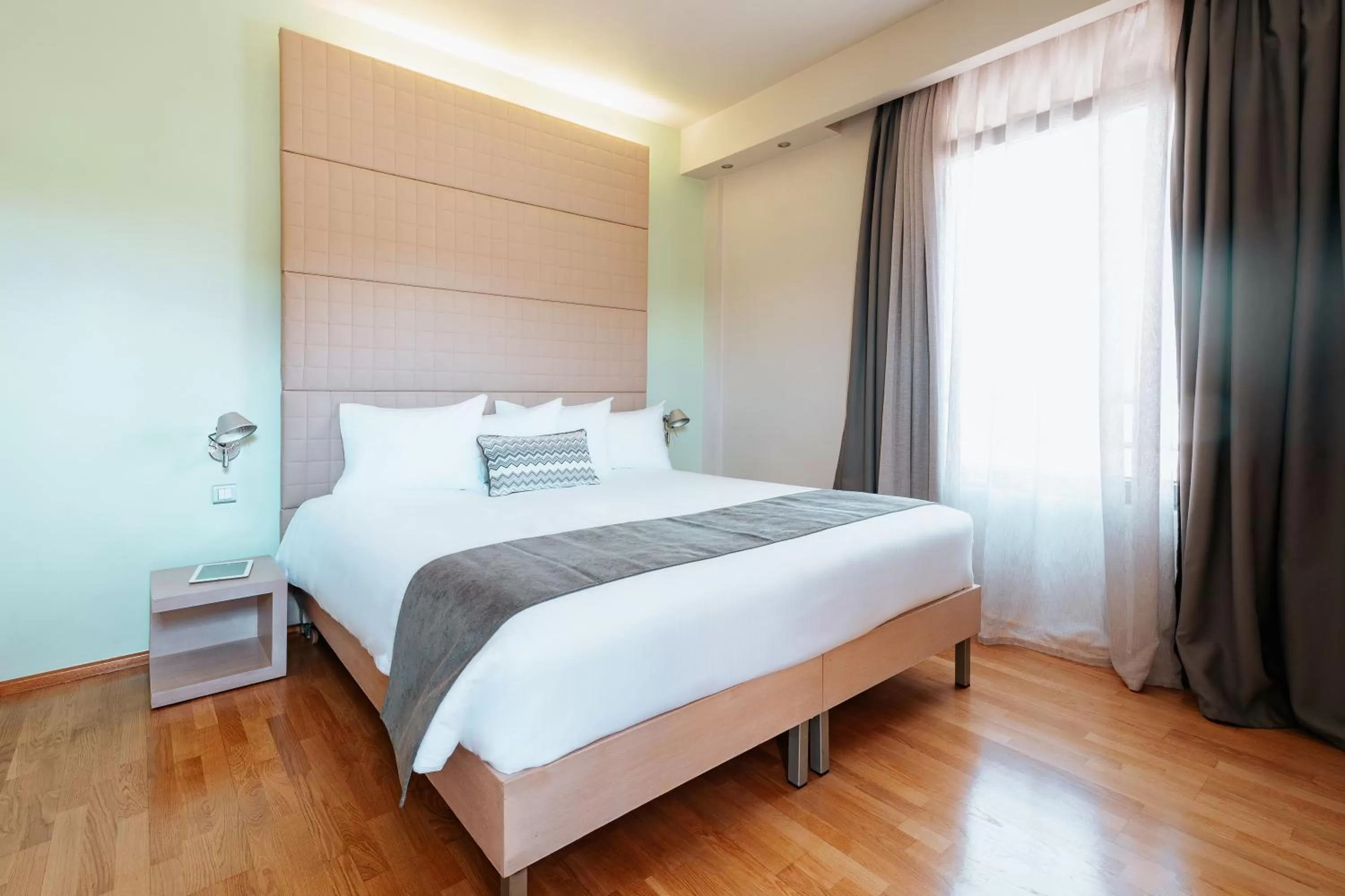 Bedroom, Bed in Domotel Olympia