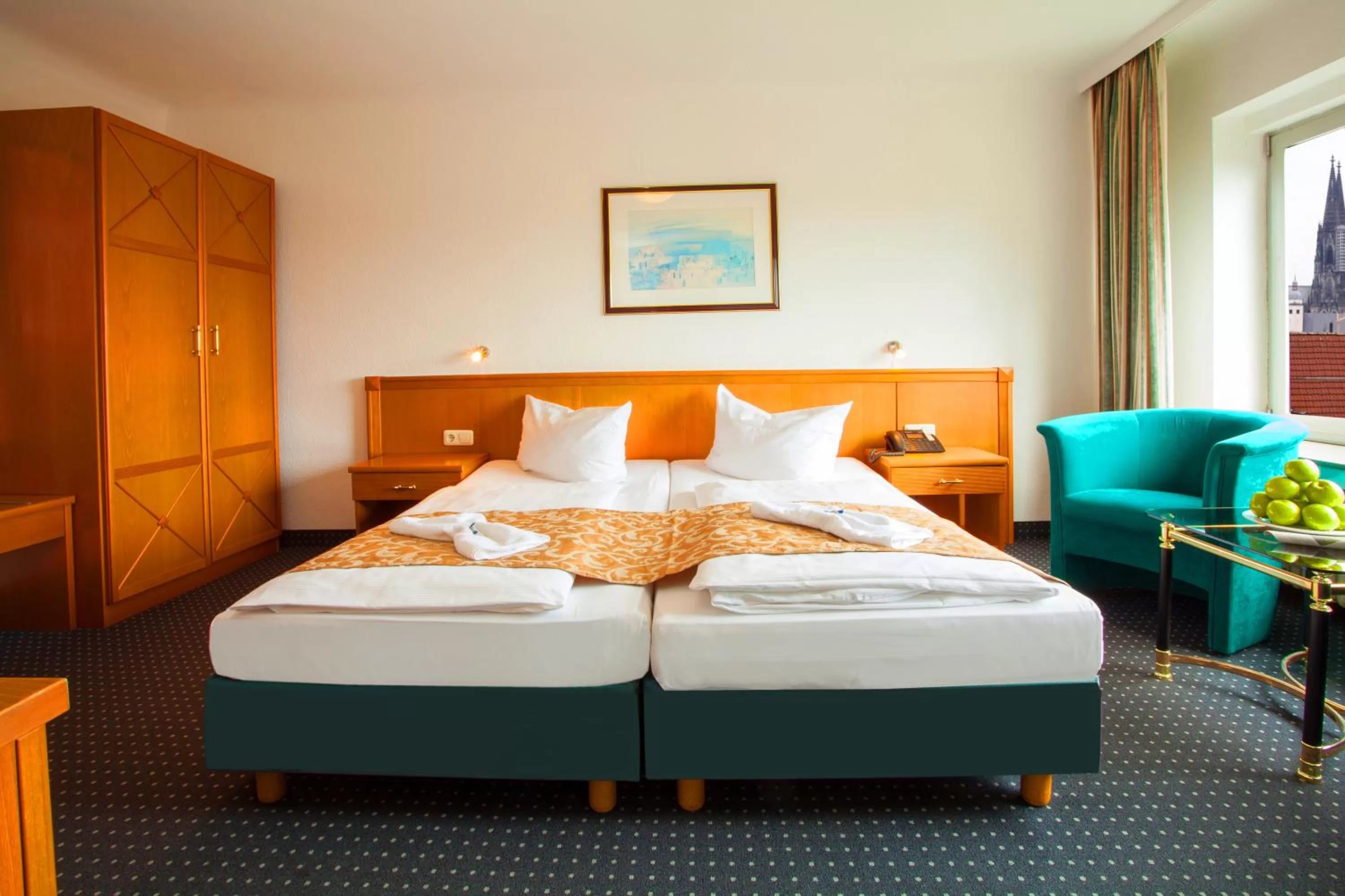 Bed in INA Hotel Royal