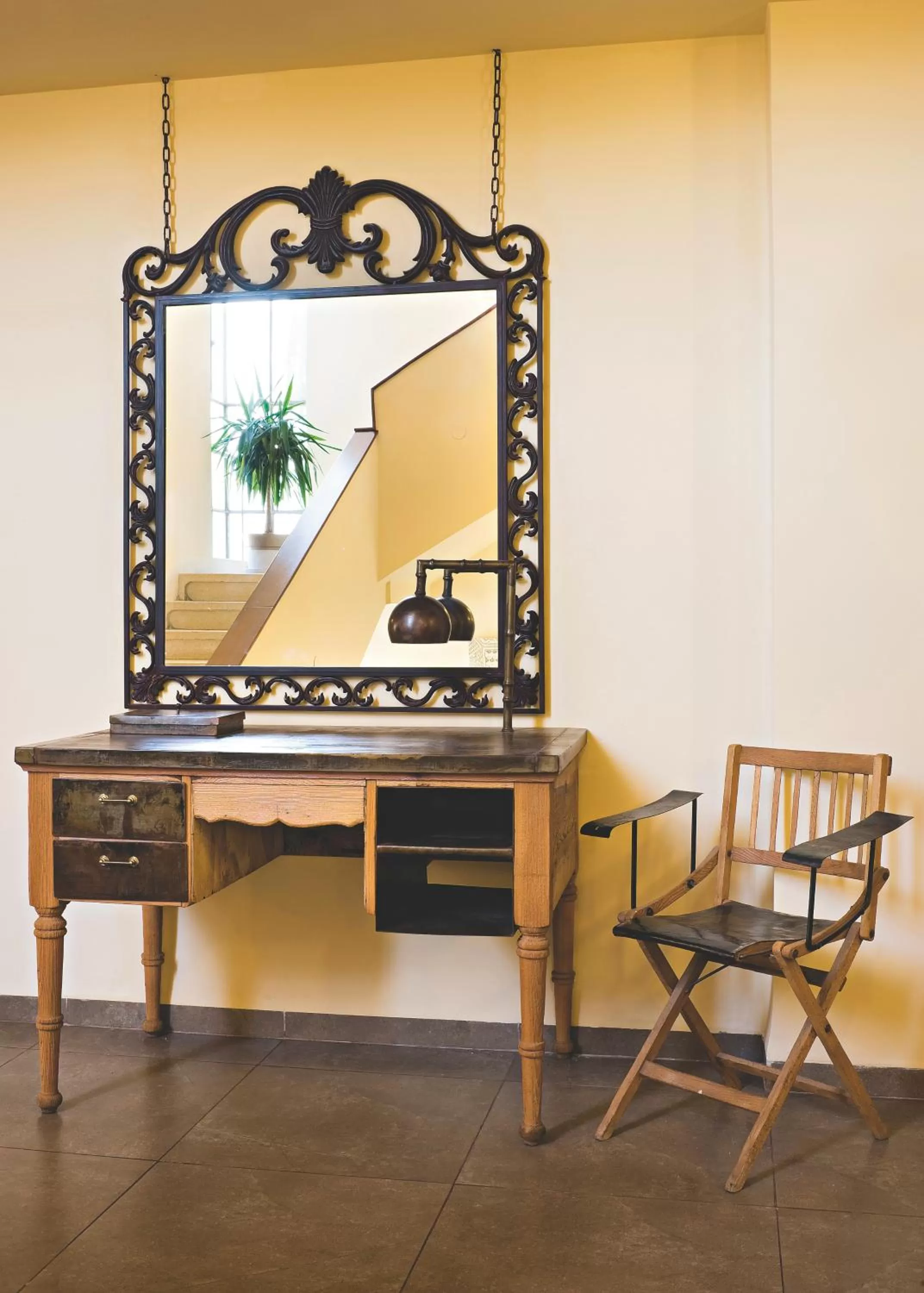 Decorative detail in Satori Hotel