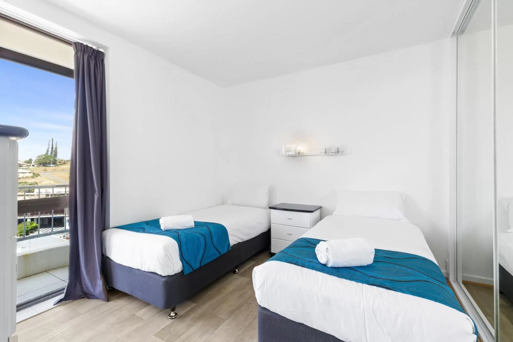 Bedroom, Bed in Bayview Tower