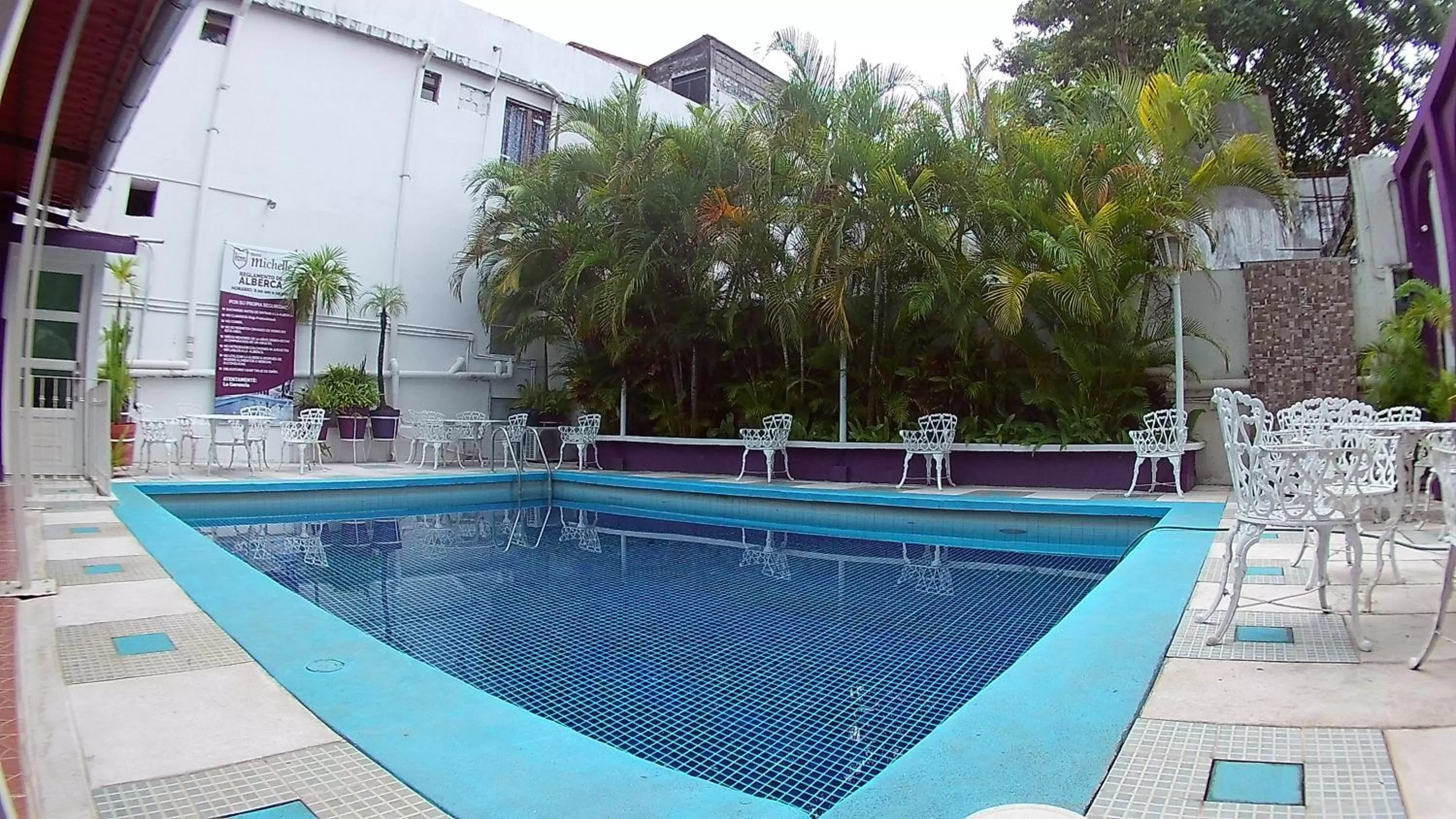 Swimming pool in Hotel Michelle