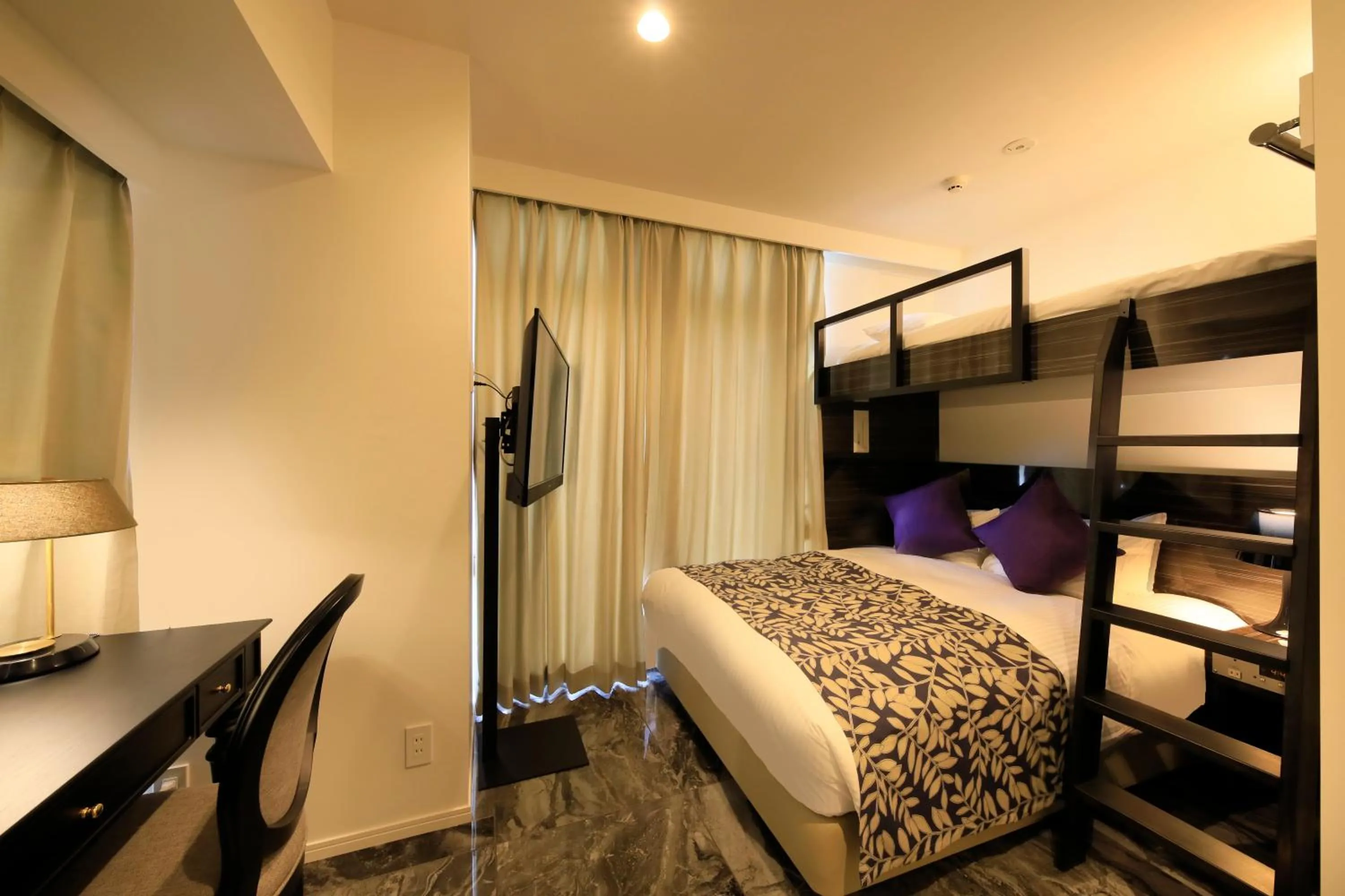 Photo of the whole room, Bed in Centurion Hotel Residential Akasaka Station