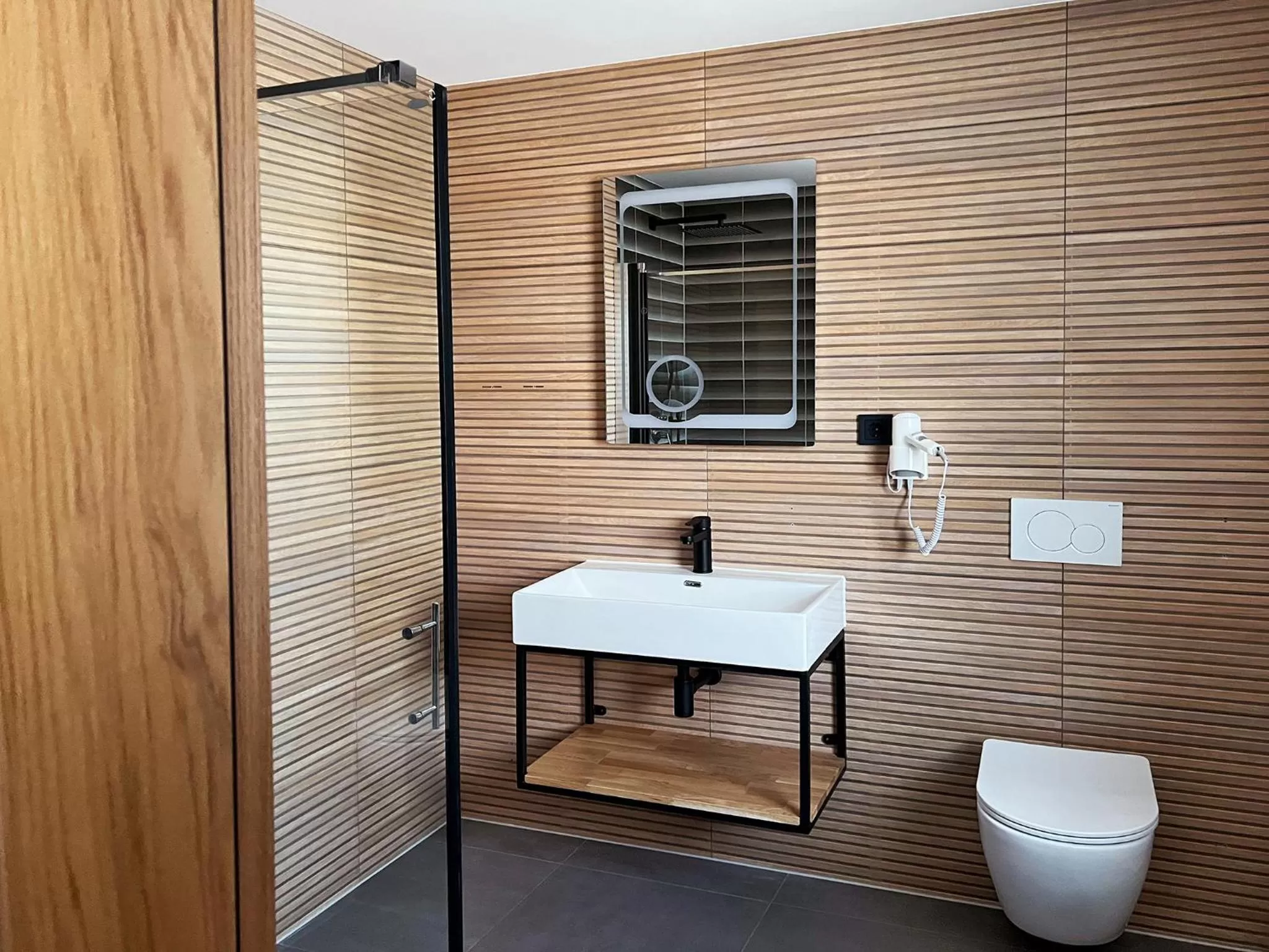 Bathroom in DORMERO Hotel Reutlingen