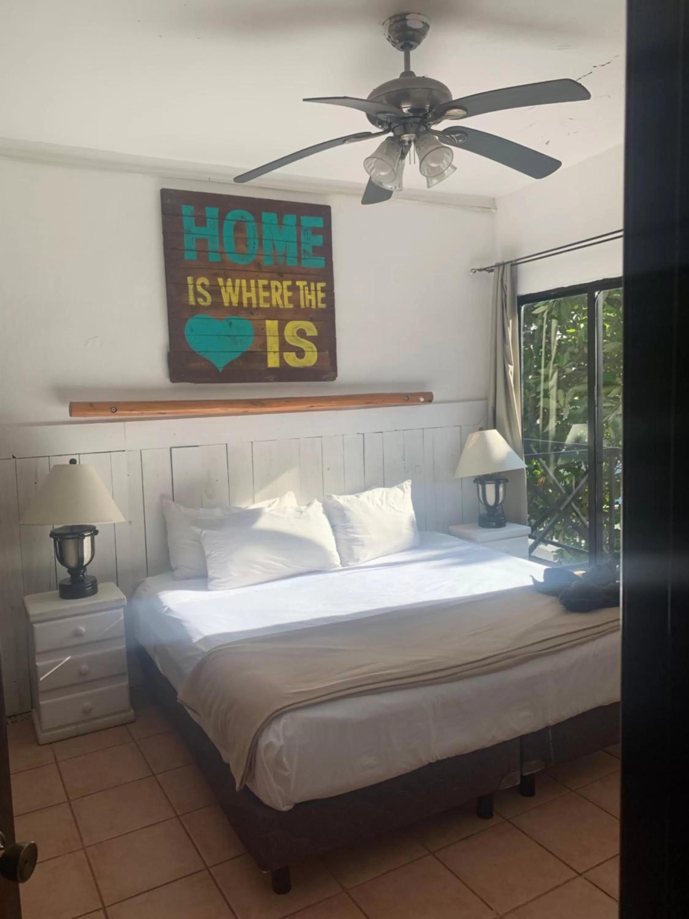 Bed in Casa CARIBE Cancun