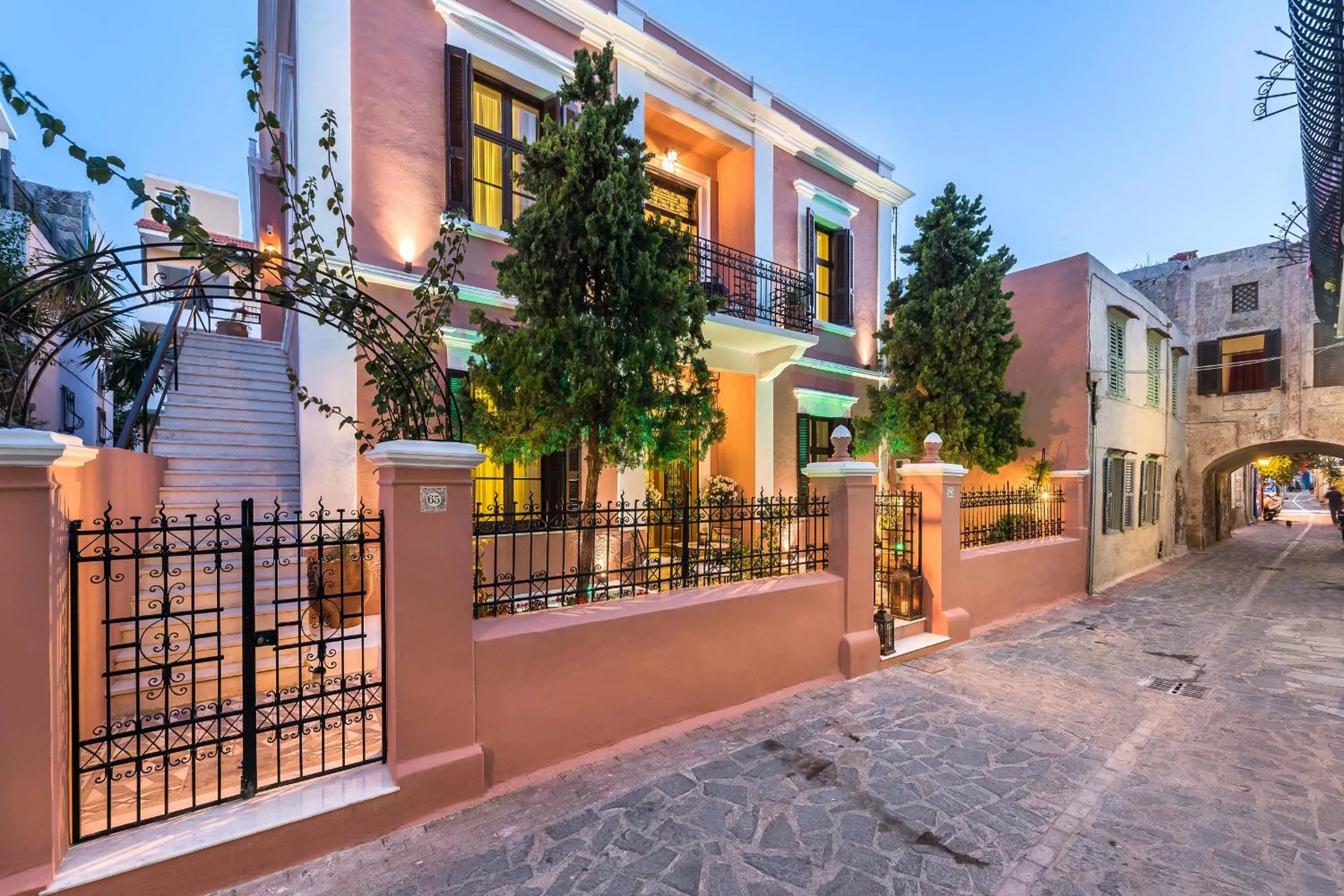 Street view in Sperveri Boutique Hotel