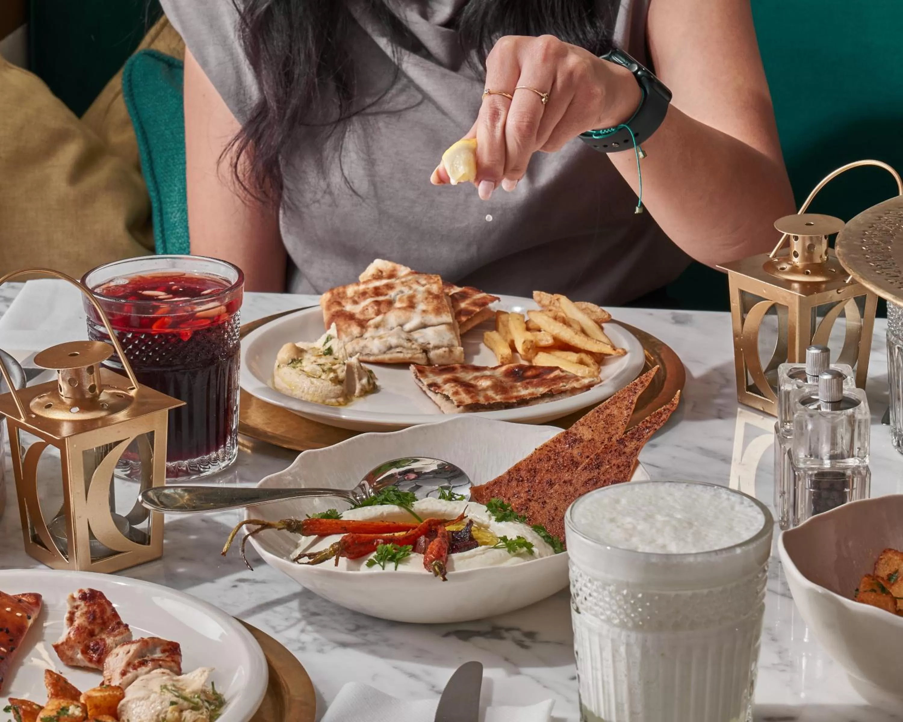 Restaurant/places to eat in Argan Al Bidaa Hotel and Resort , Kuwait