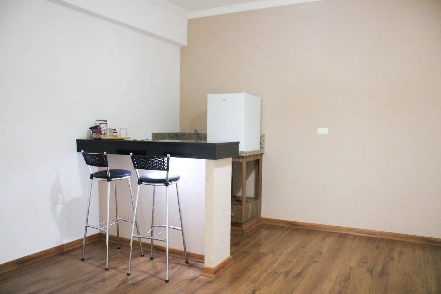 Kitchen or kitchenette in VOA Hotel Rezende
