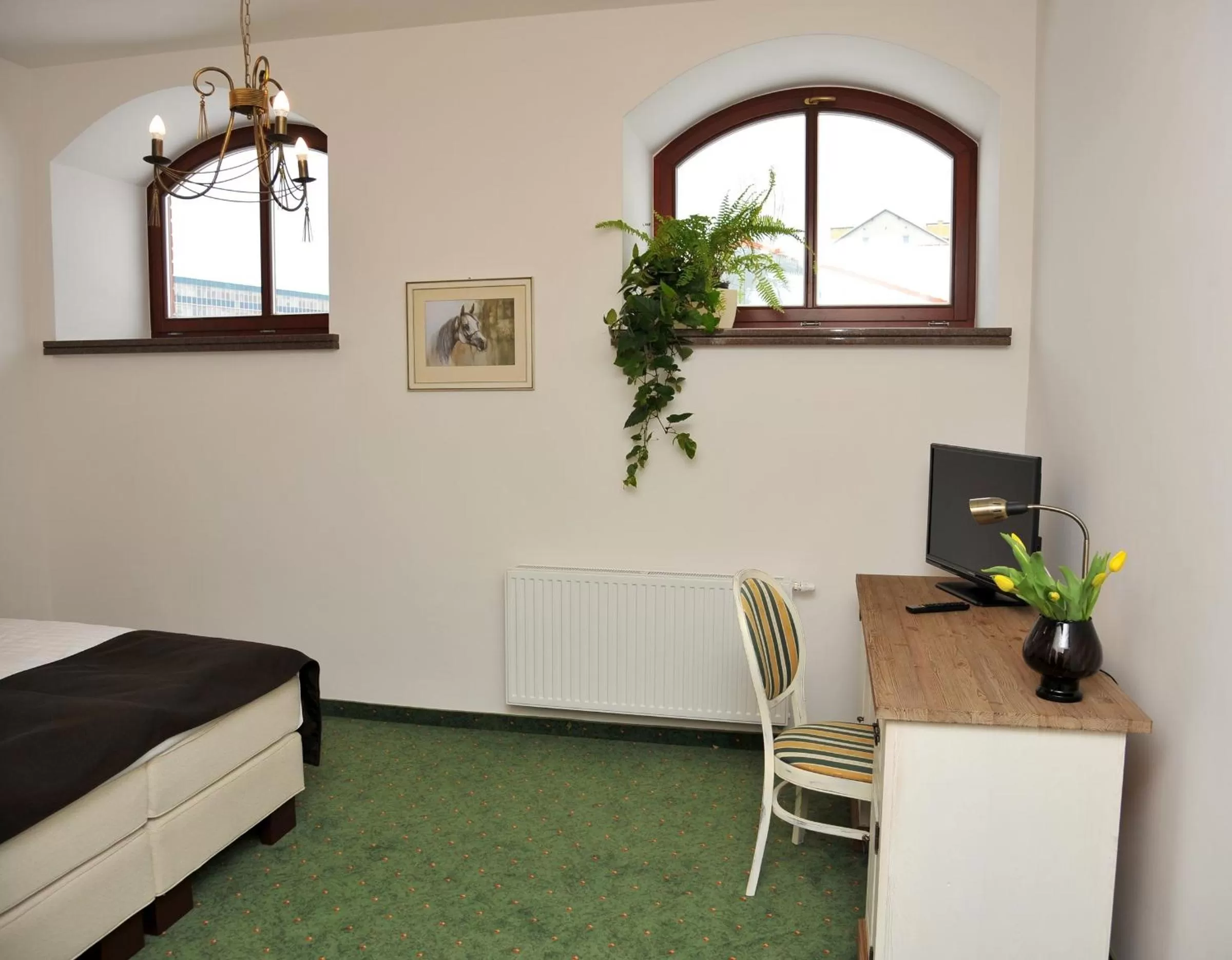 Photo of the whole room, Bed in Hotel Sandro Silver & Spichlerz Antoniny