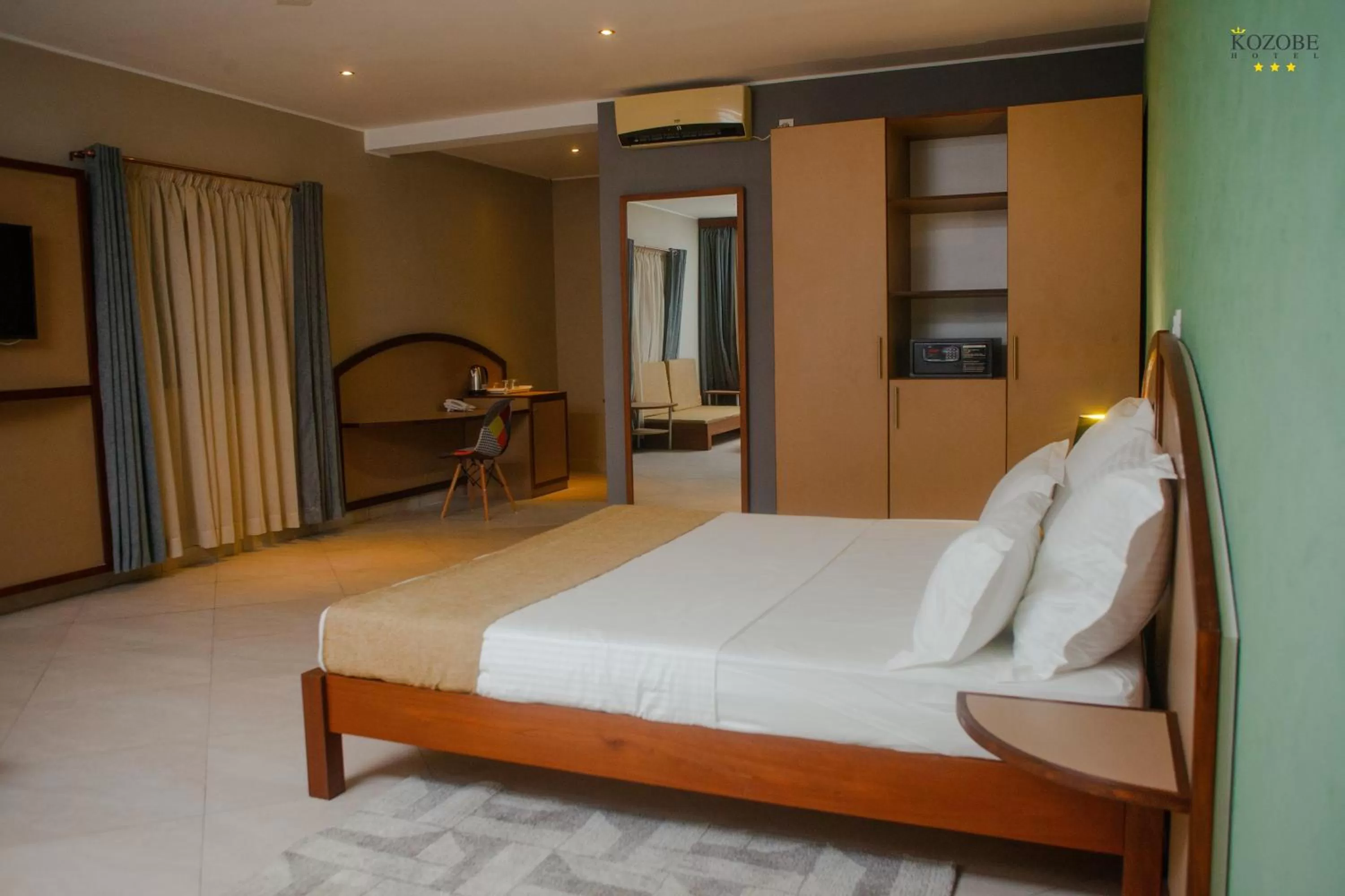 Bed in KOZOBE HÔTEL