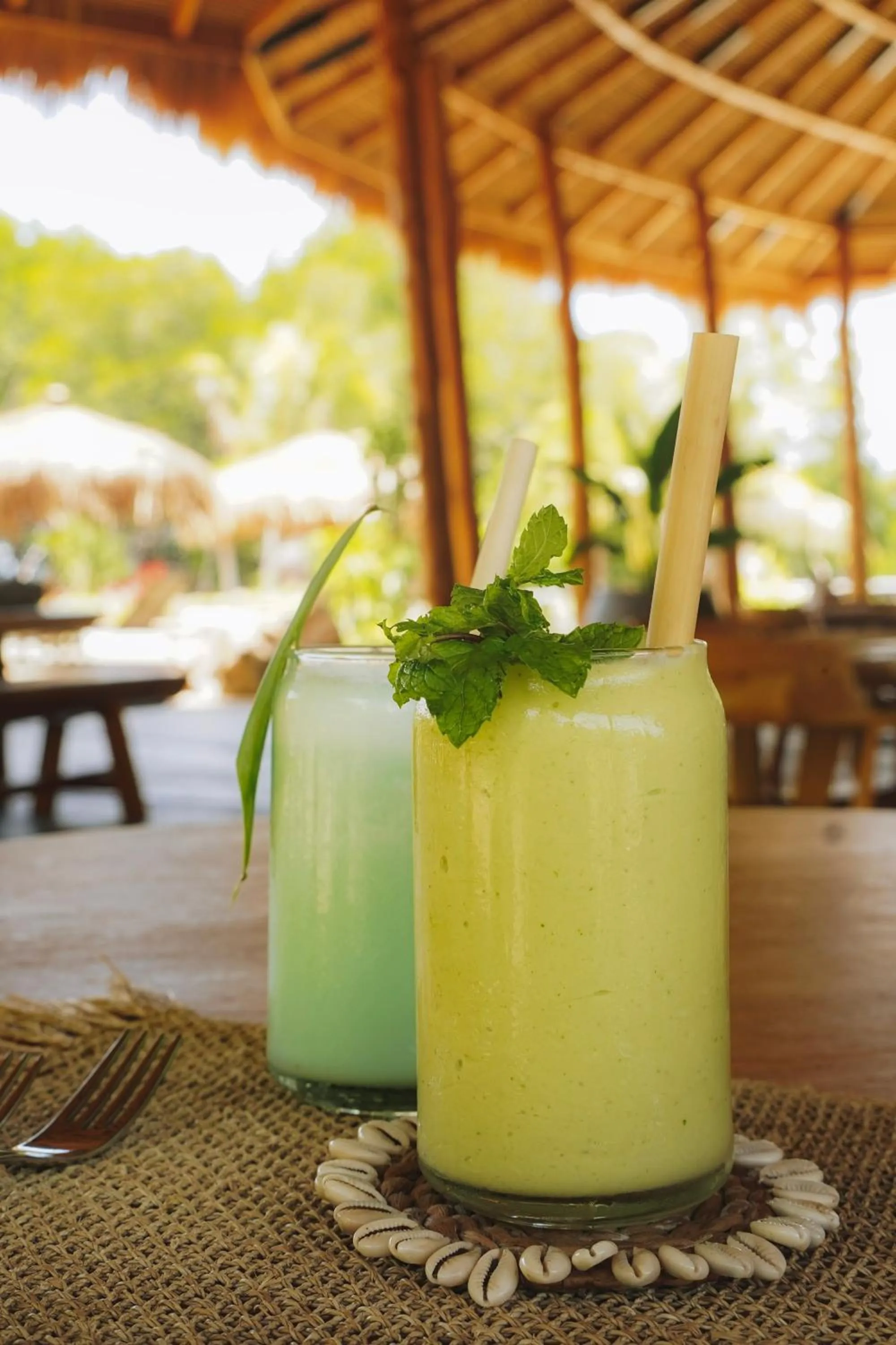 Drinks in Menjaga Bay