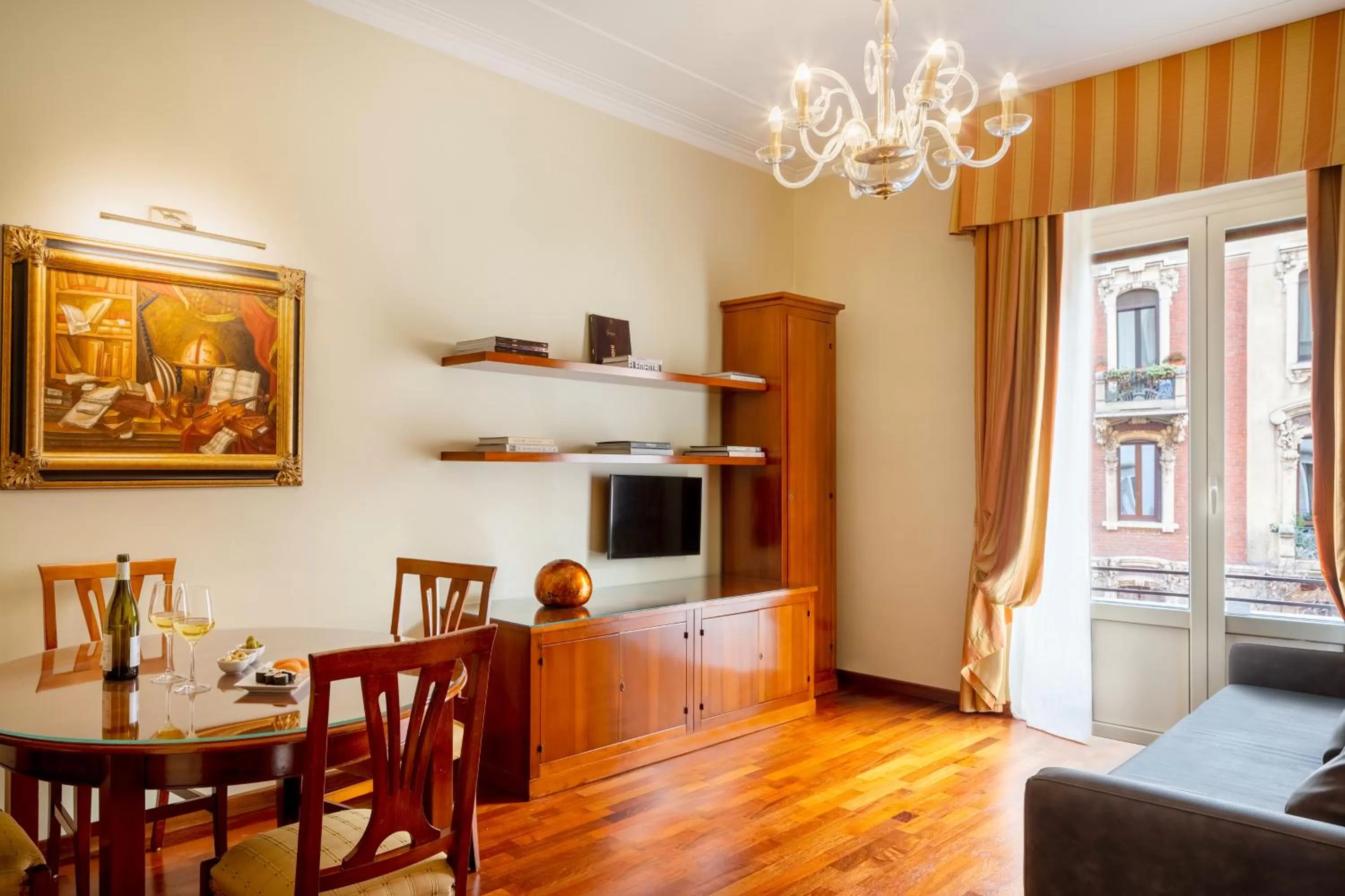 Seating area in UNA Hotels Galles Milano