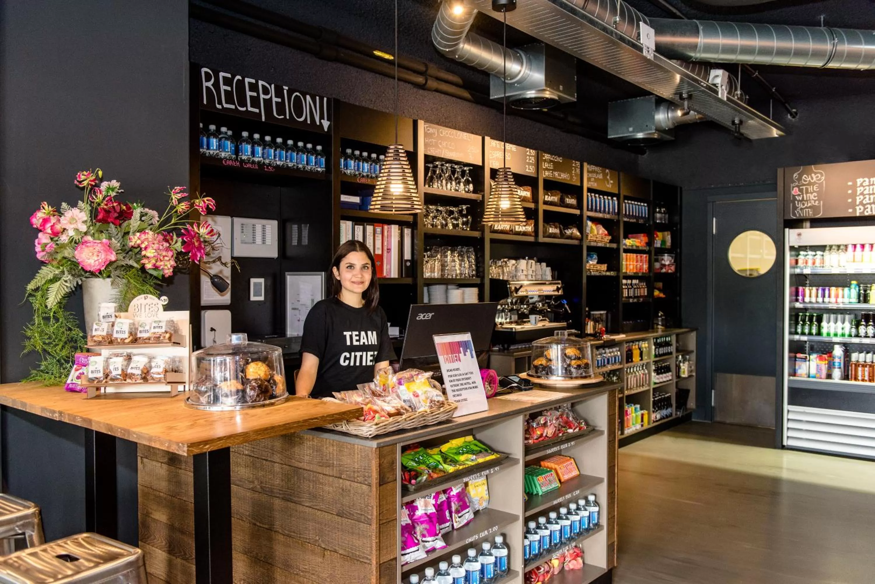 Lobby or reception in Citiez Hotel Amsterdam