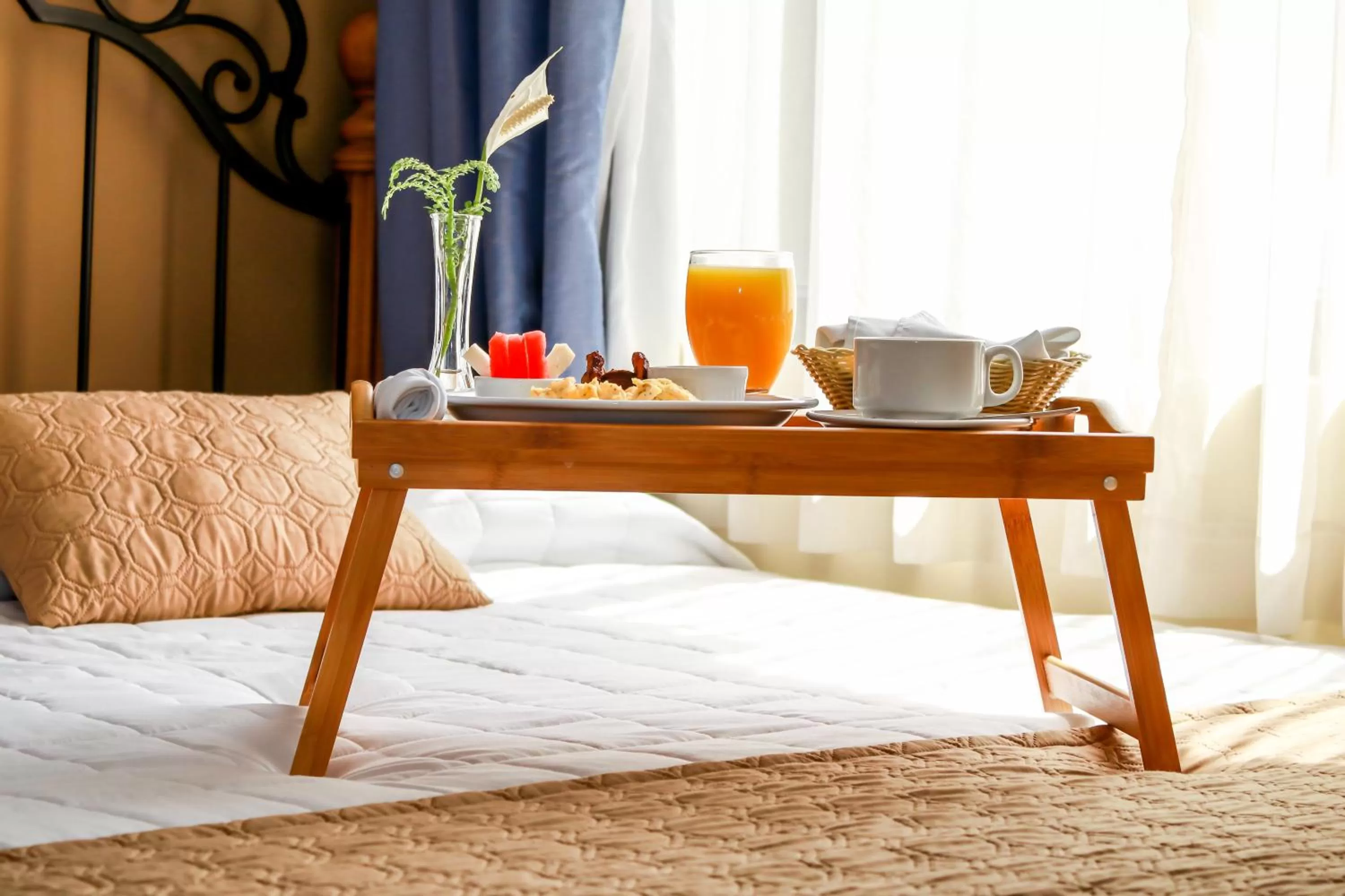 Bed in Las Magnolias Hotel Boutique