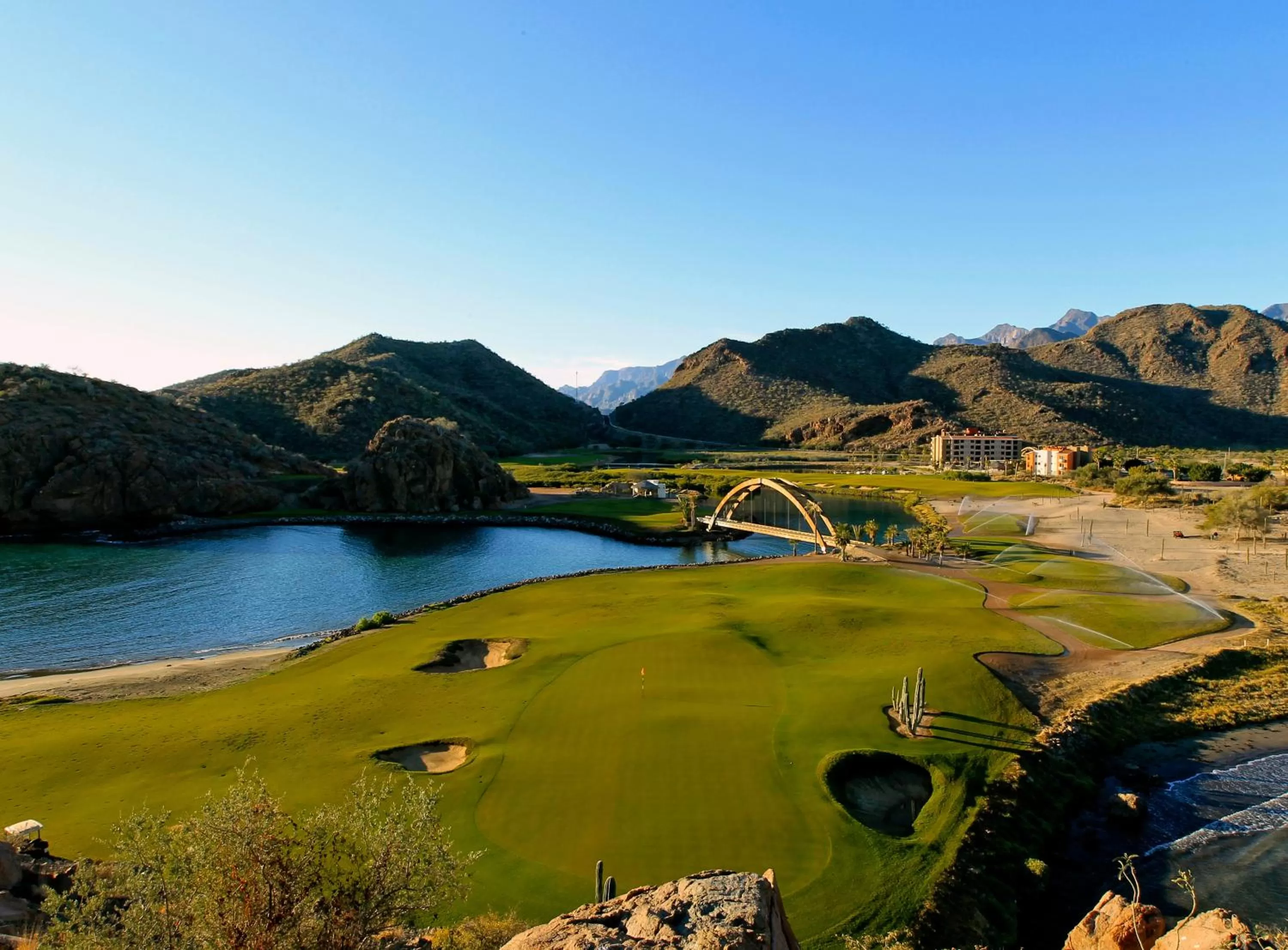 Golfcourse in Loreto Bay Golf & Sea at Baja