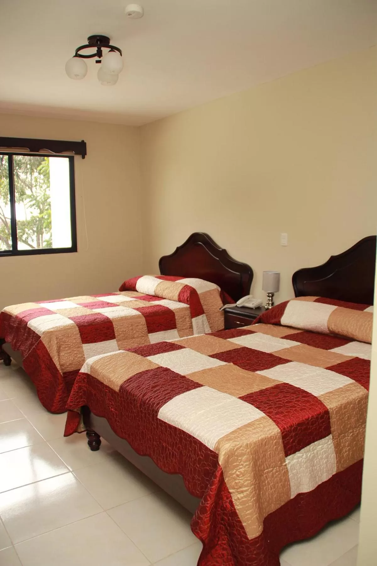 Decorative detail, Bed in Hotel Iberia