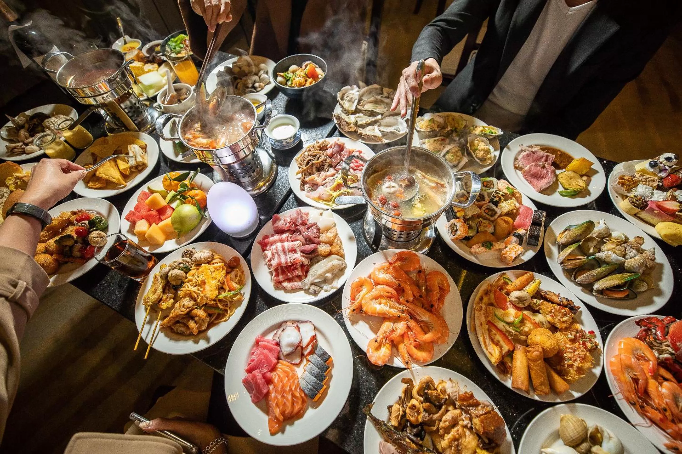 Restaurant/places to eat in Crowne Plaza Guangzhou Huadu by IHG - Free Shuttle bus between hotel to Exhibition Center During Canton Fair