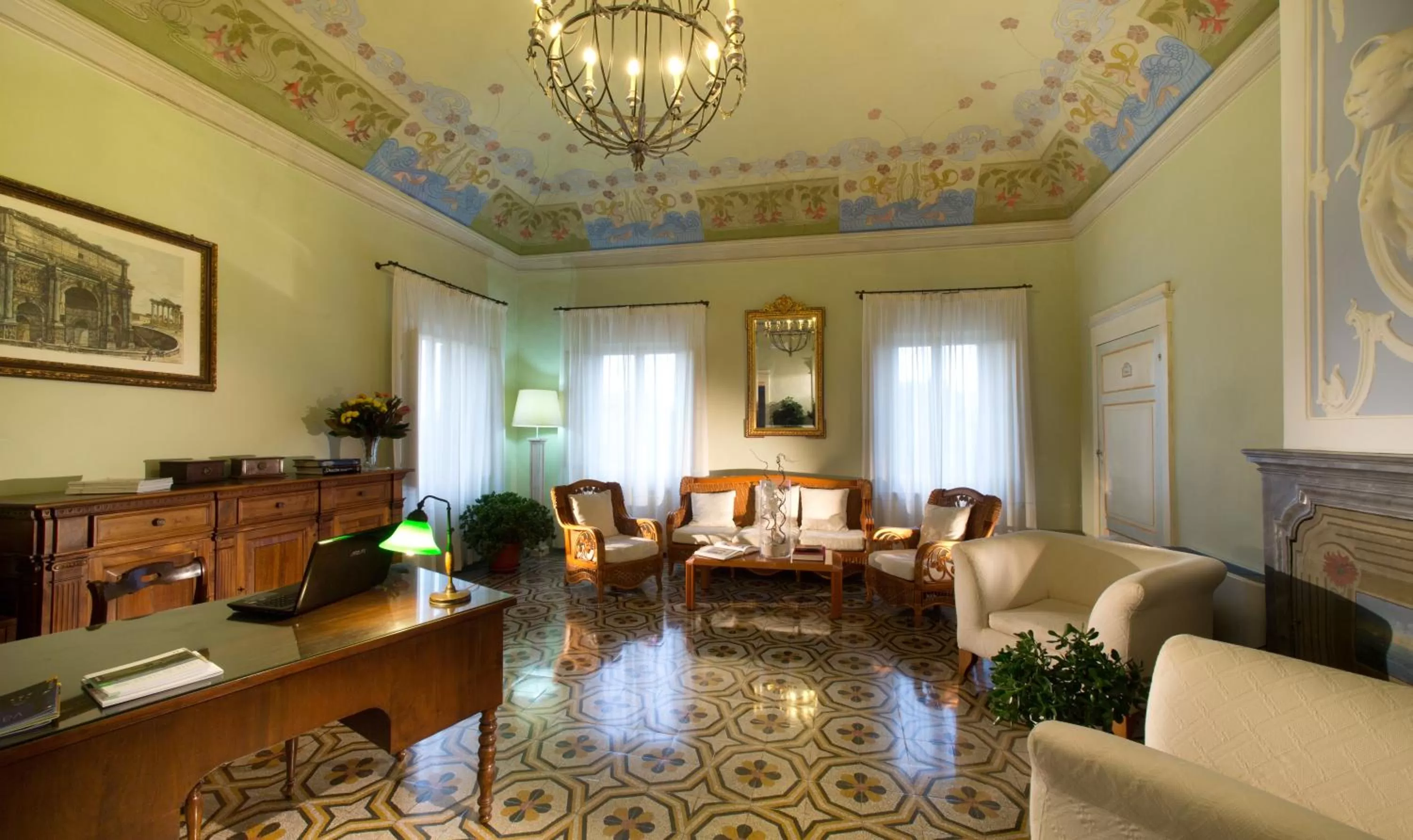 Lobby or reception in Hotel Palazzo di Valli