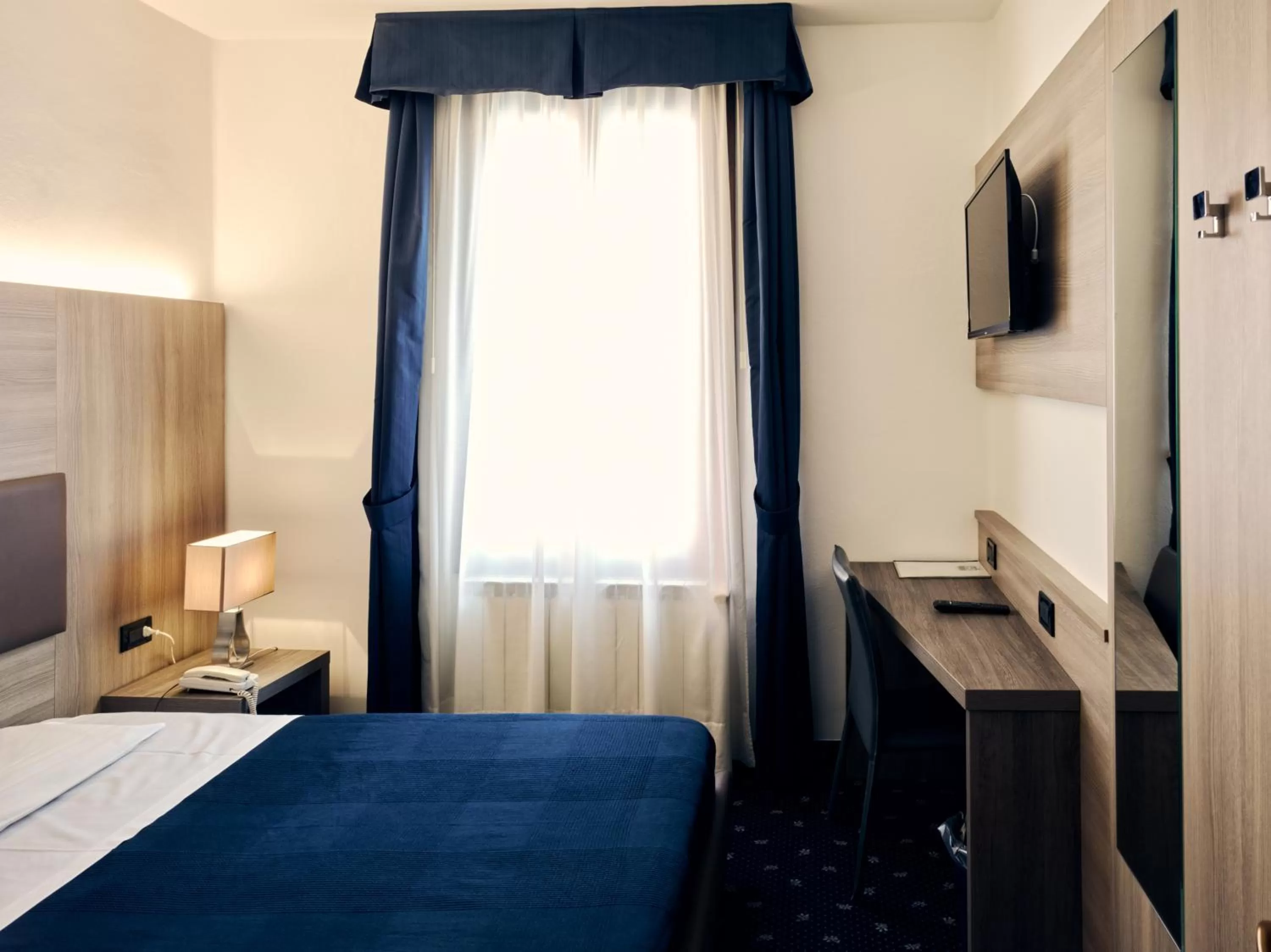 Bed in Hotel Roberta