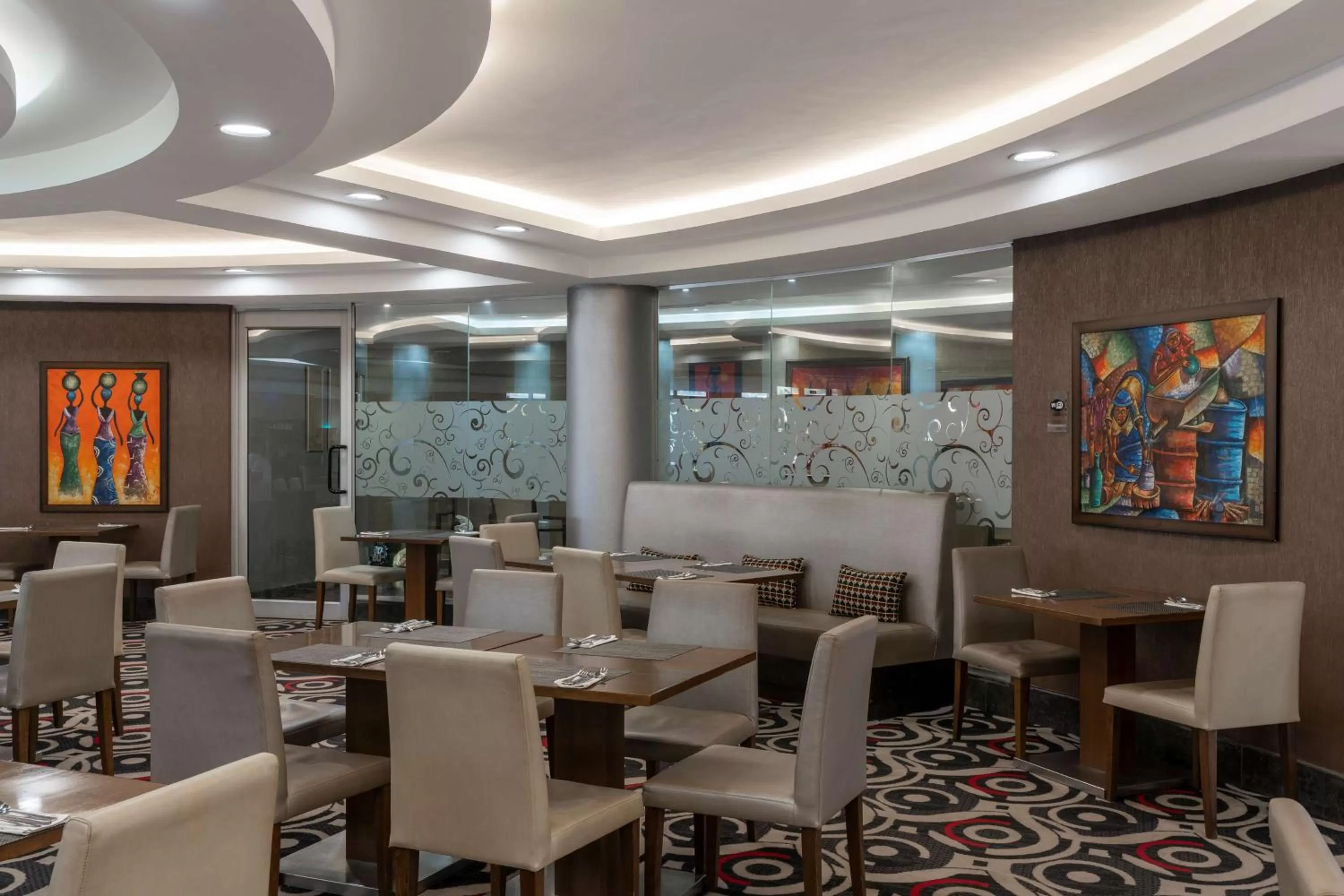 Restaurant/places to eat in Radisson Blu Hotel Lusaka