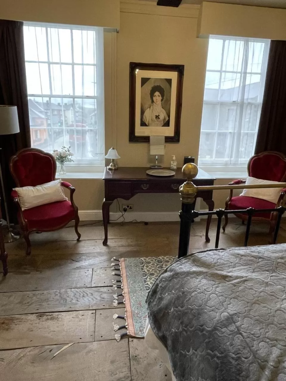 Bed in The Castle Hotel