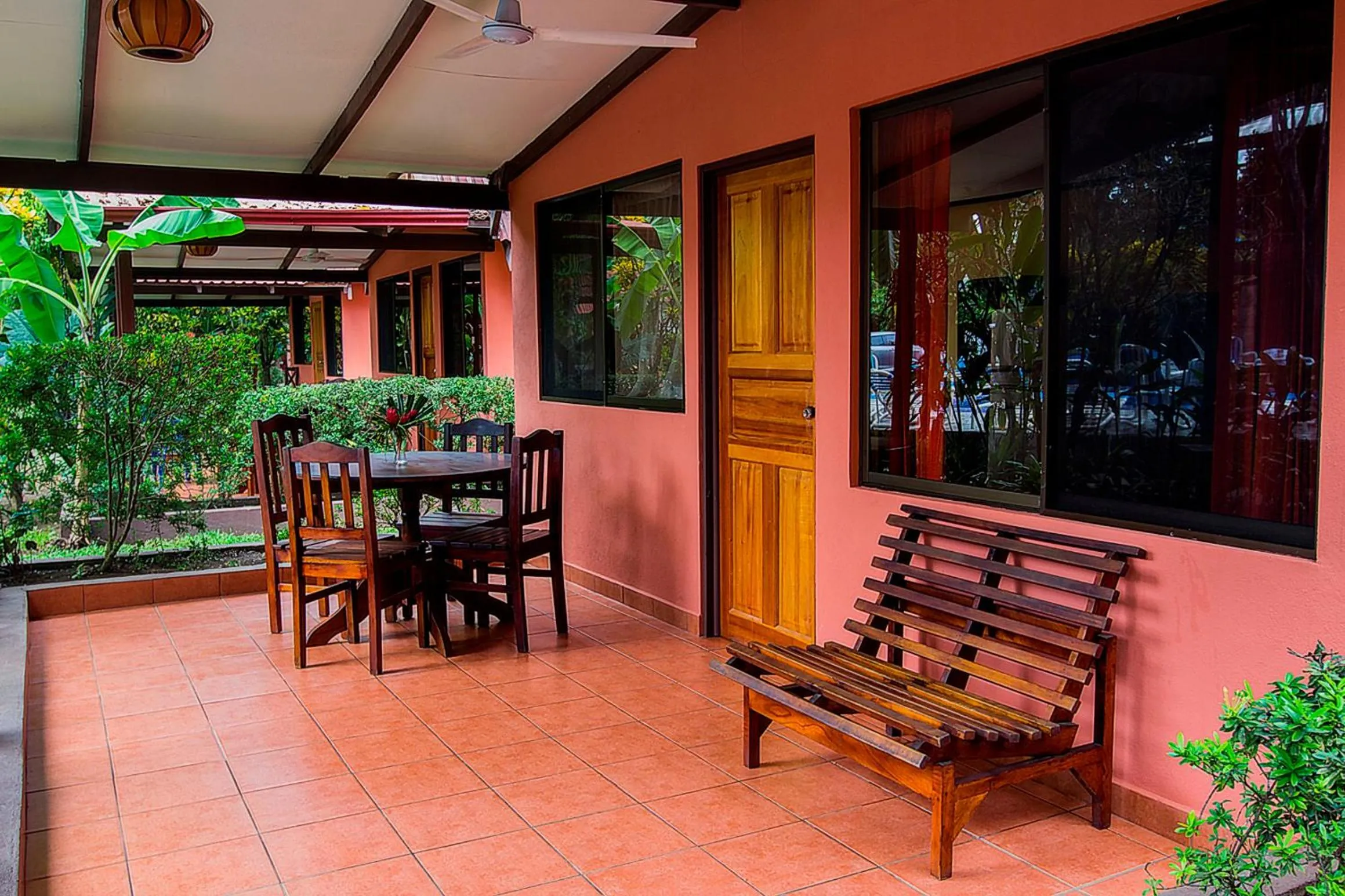 Patio in Hotel Los Ranchos