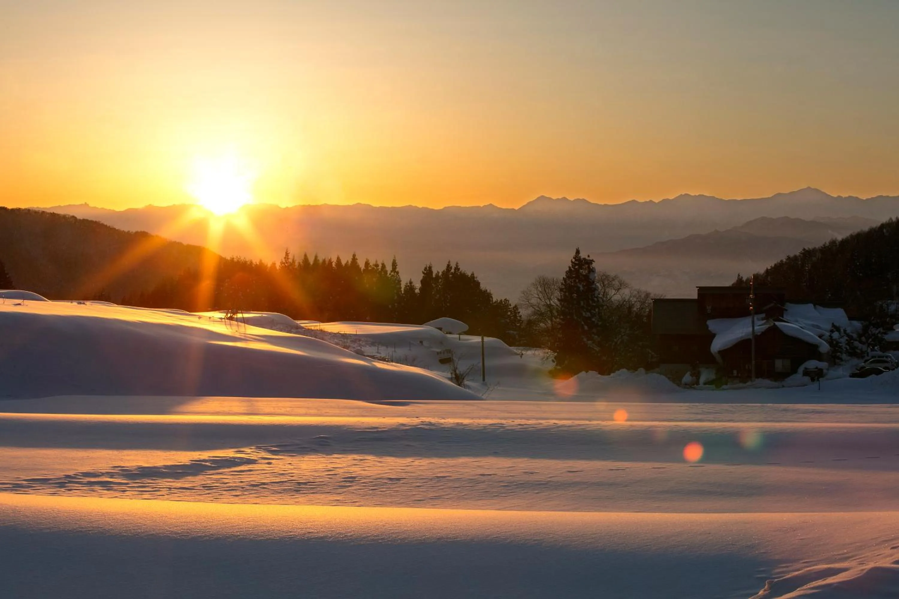 Natural landscape in Ryokan Warabino