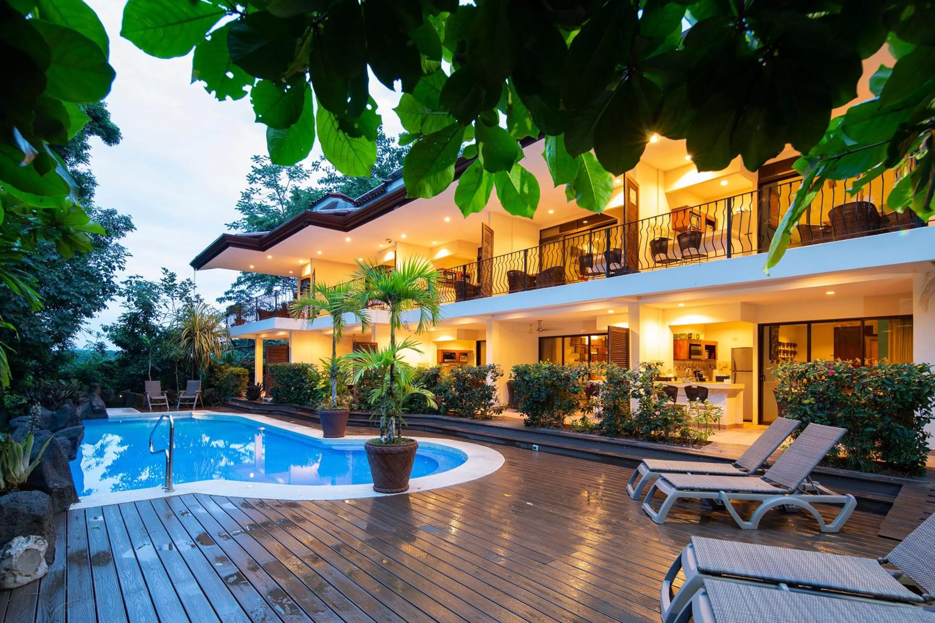 Property building in Pumilio Mountain & Ocean Hotel