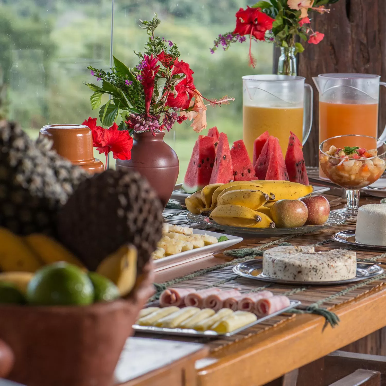 Breakfast in Pousada do Parque