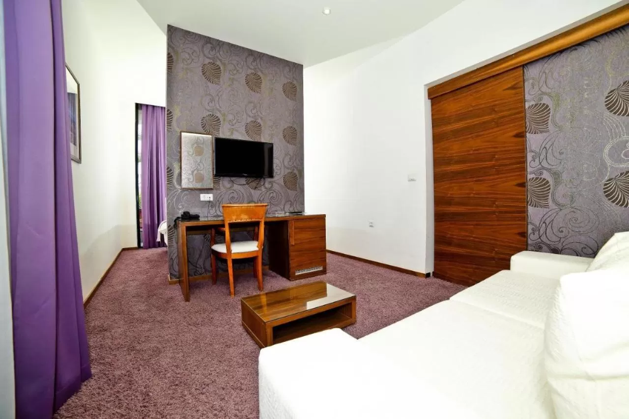 Bed in Hotel San Antonio