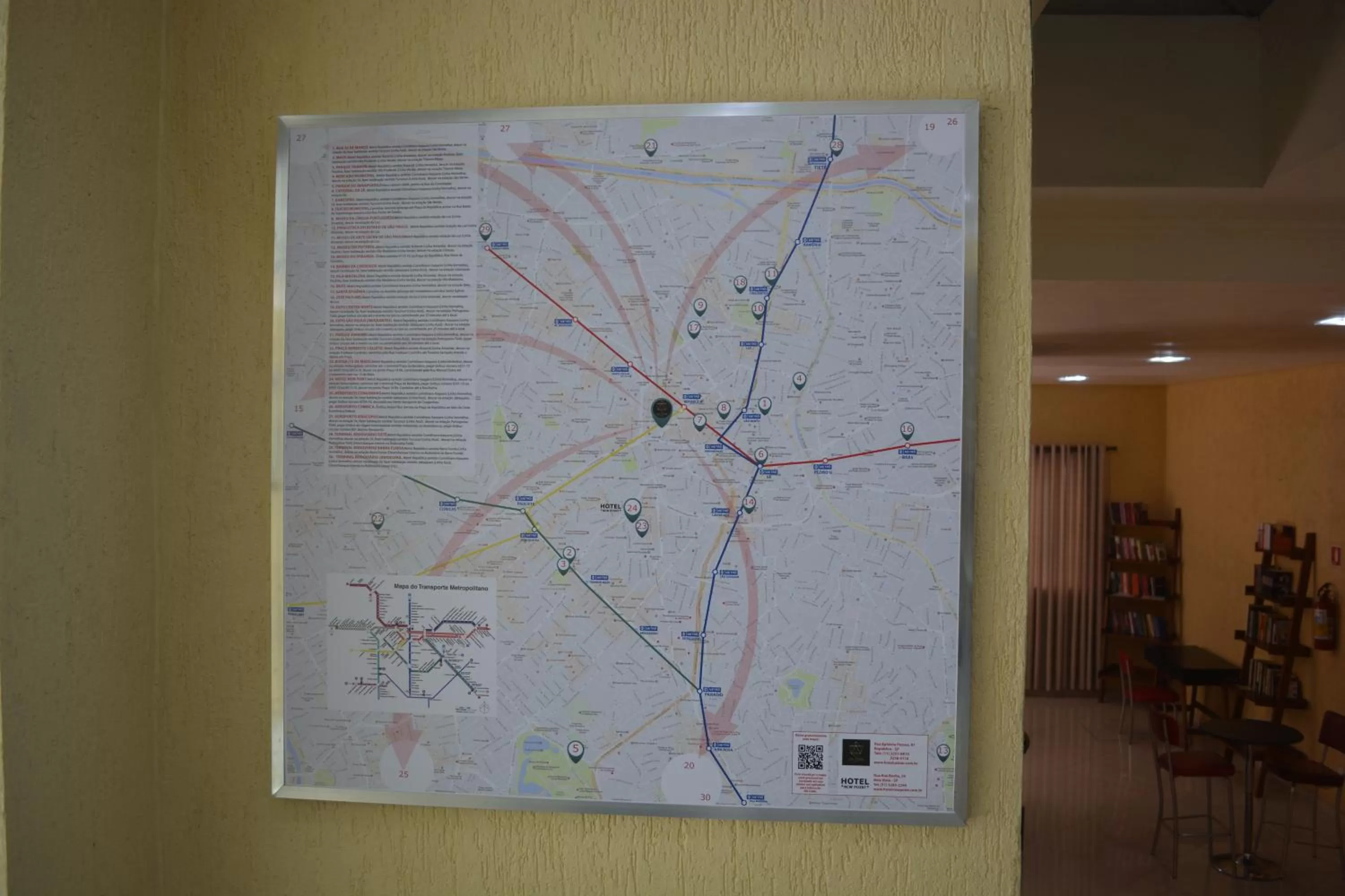 Lobby or reception in Hotel Calstar