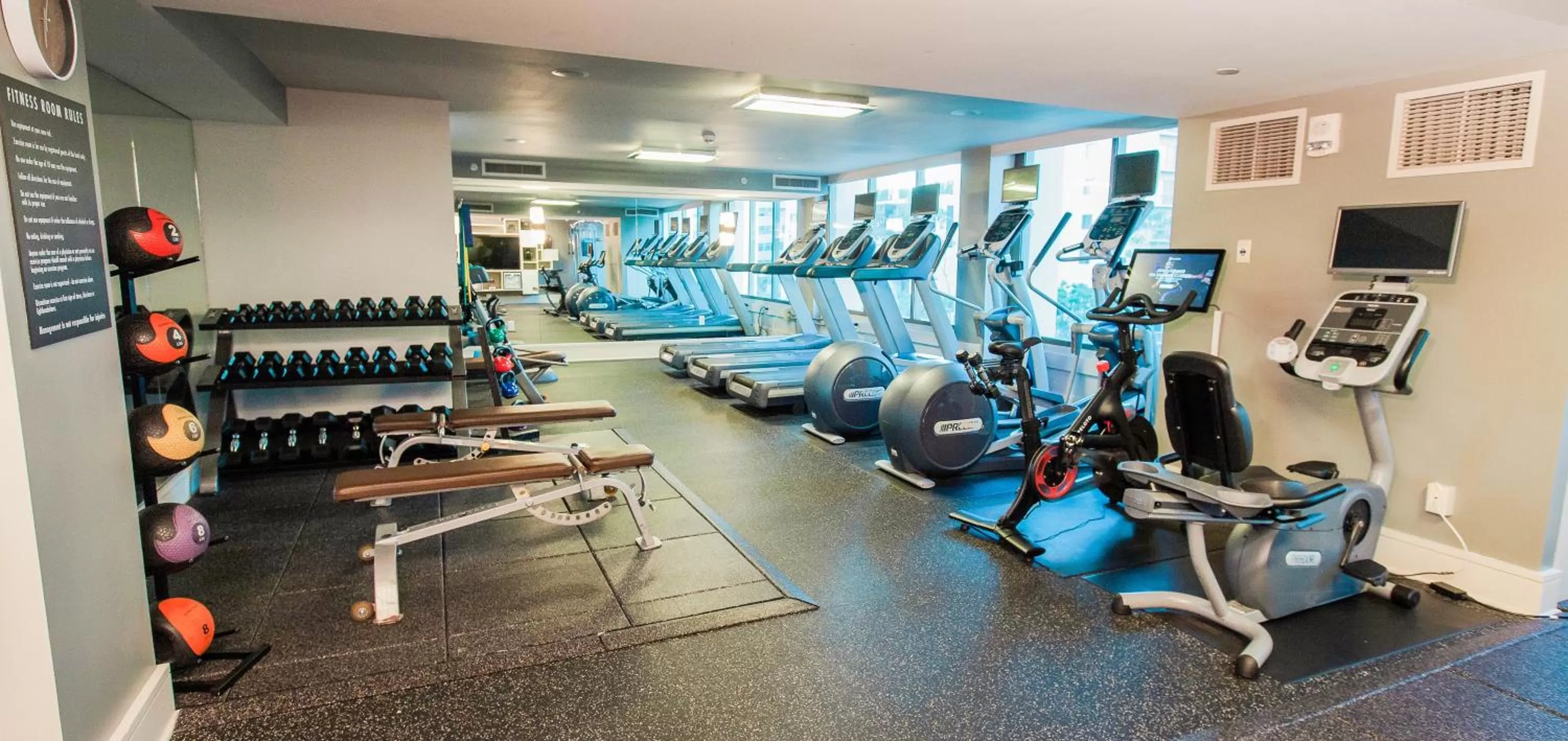Fitness centre/facilities in Kimpton Hotel Palomar Los Angeles Beverly Hills by IHG