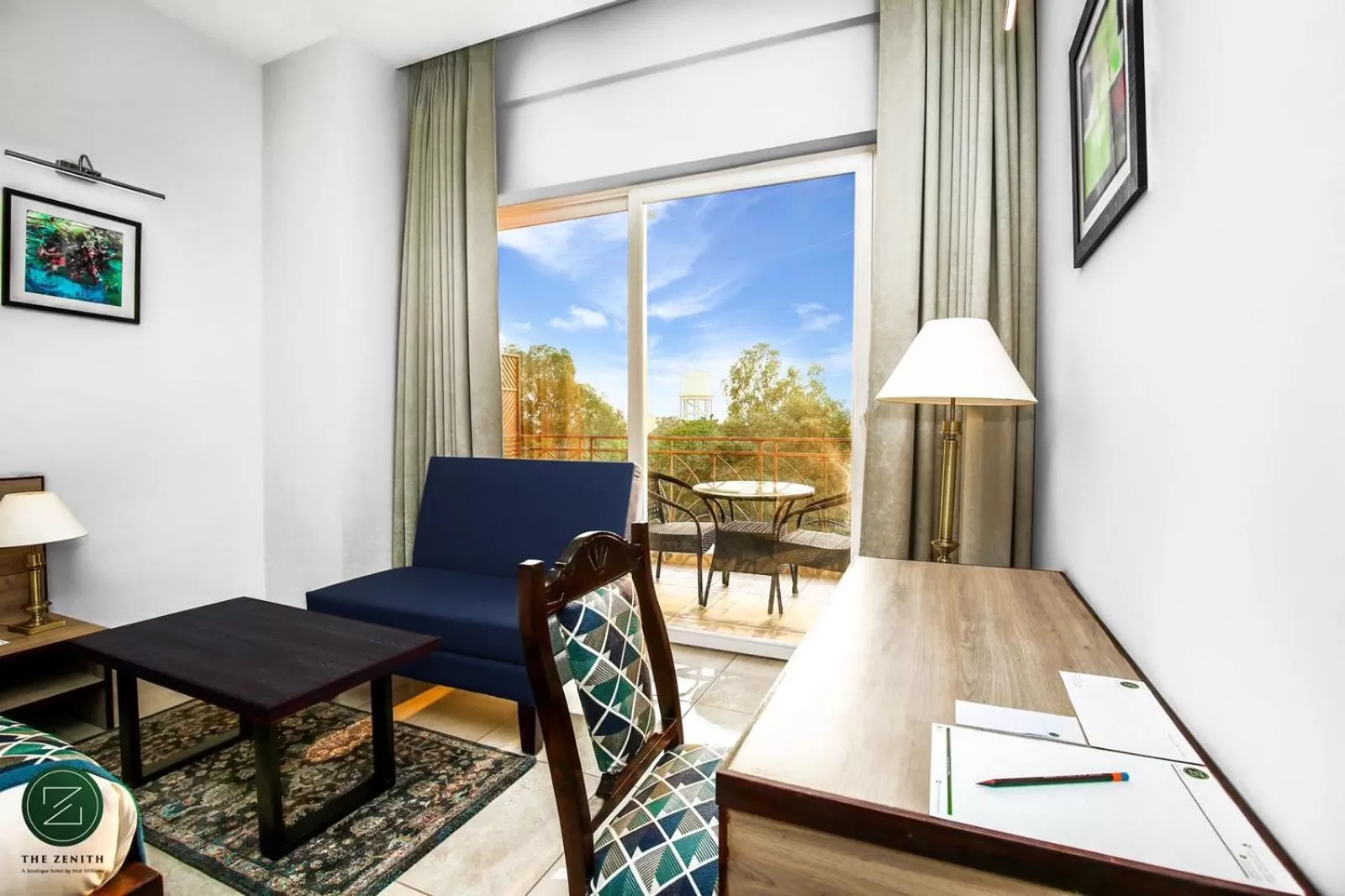 Seating area, Mountain View in The Zenith - A boutique hotel by Hot Millions