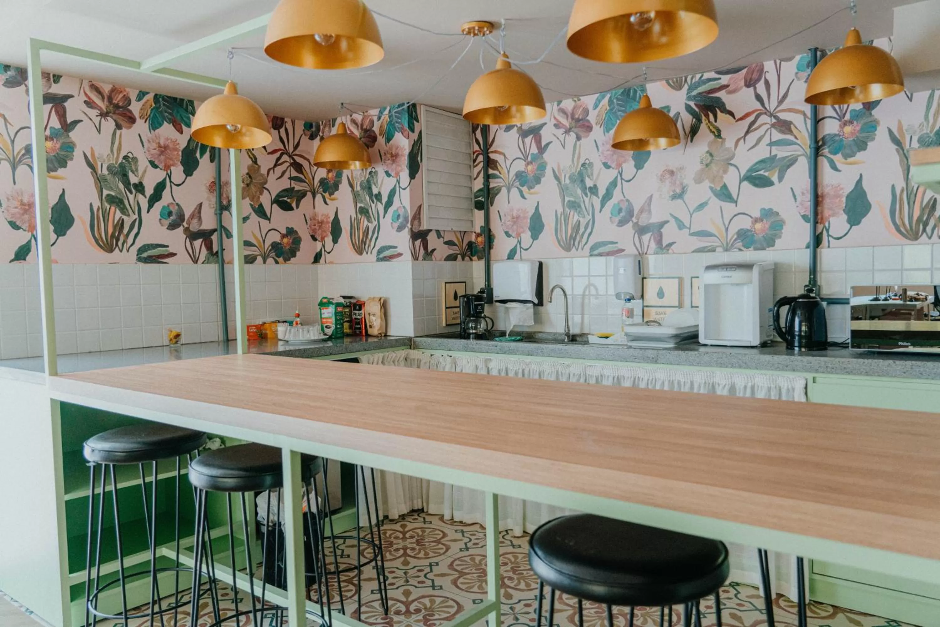 Dining area in Selina Foz