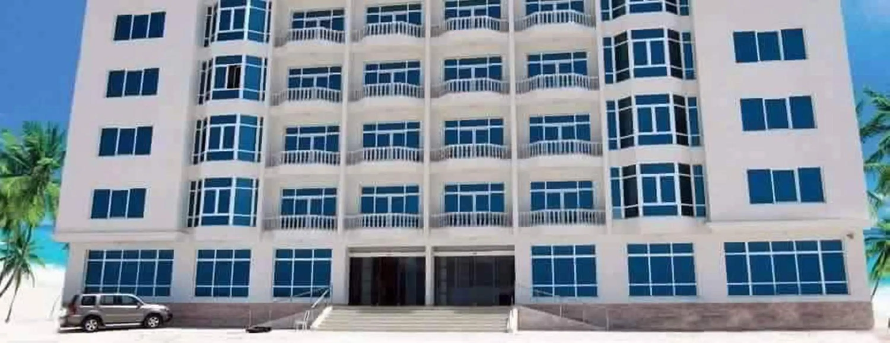 Property building in Beach Resort Salalah