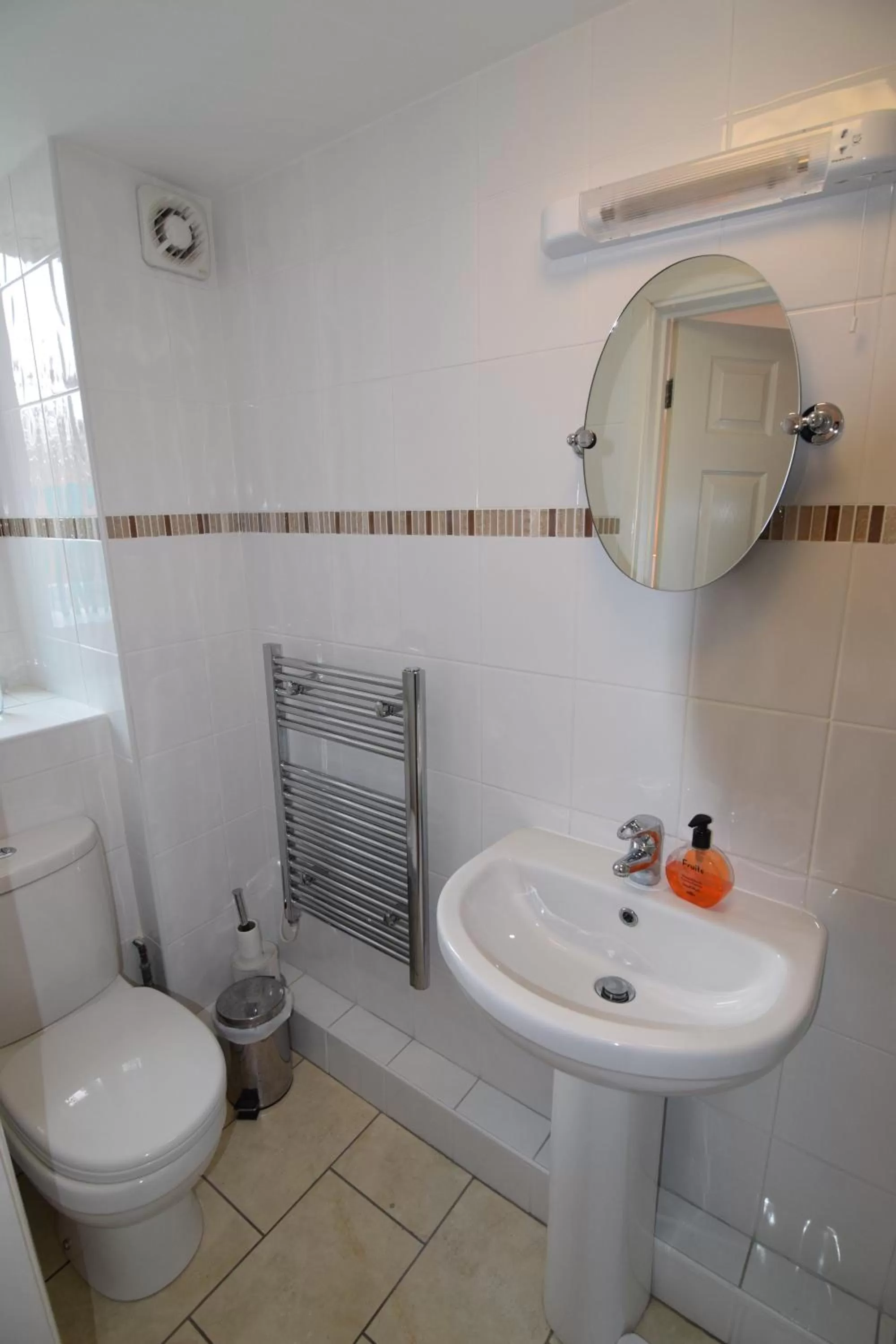 Shower in Castle Lodge