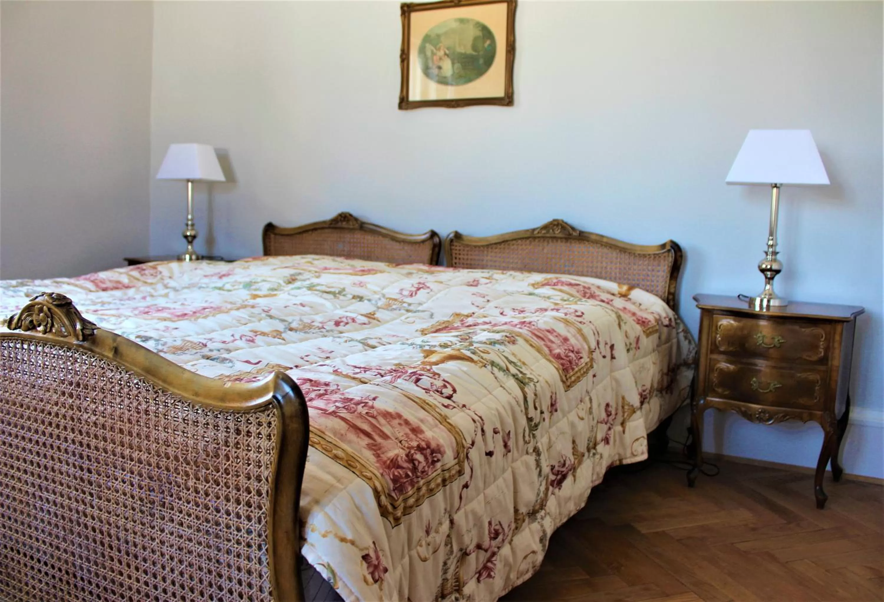 Bed in Hotel Fredensborg Store Kro